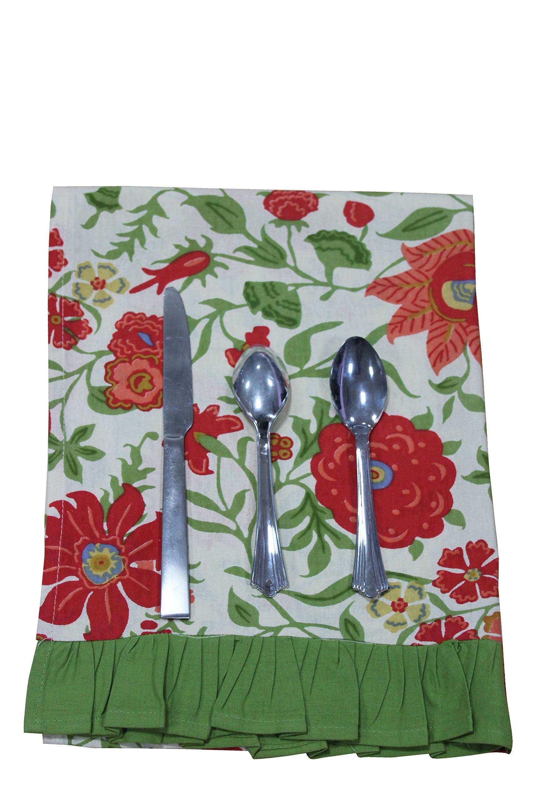 Kitchen Towels - Set of 3 Ultra Absorbent and Fast Drying Professional Grade Cotton Dishcloths for Everyday Cooking Baking - 45x70 Cms 2