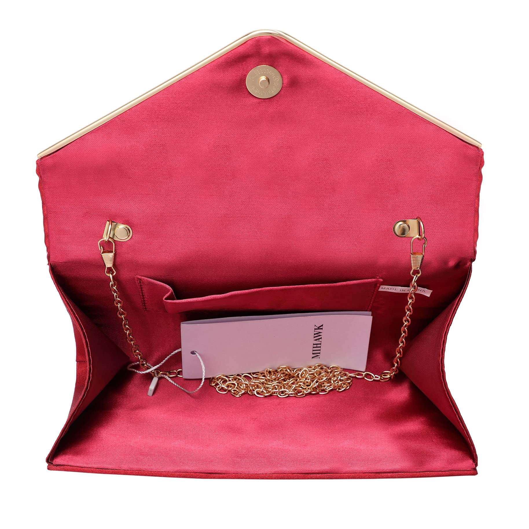 clutch purses for women Clutches for Women Wedding Clutches for Women Clutch Evening Purses and Clutches Clutch Purses for Women(Red) 5