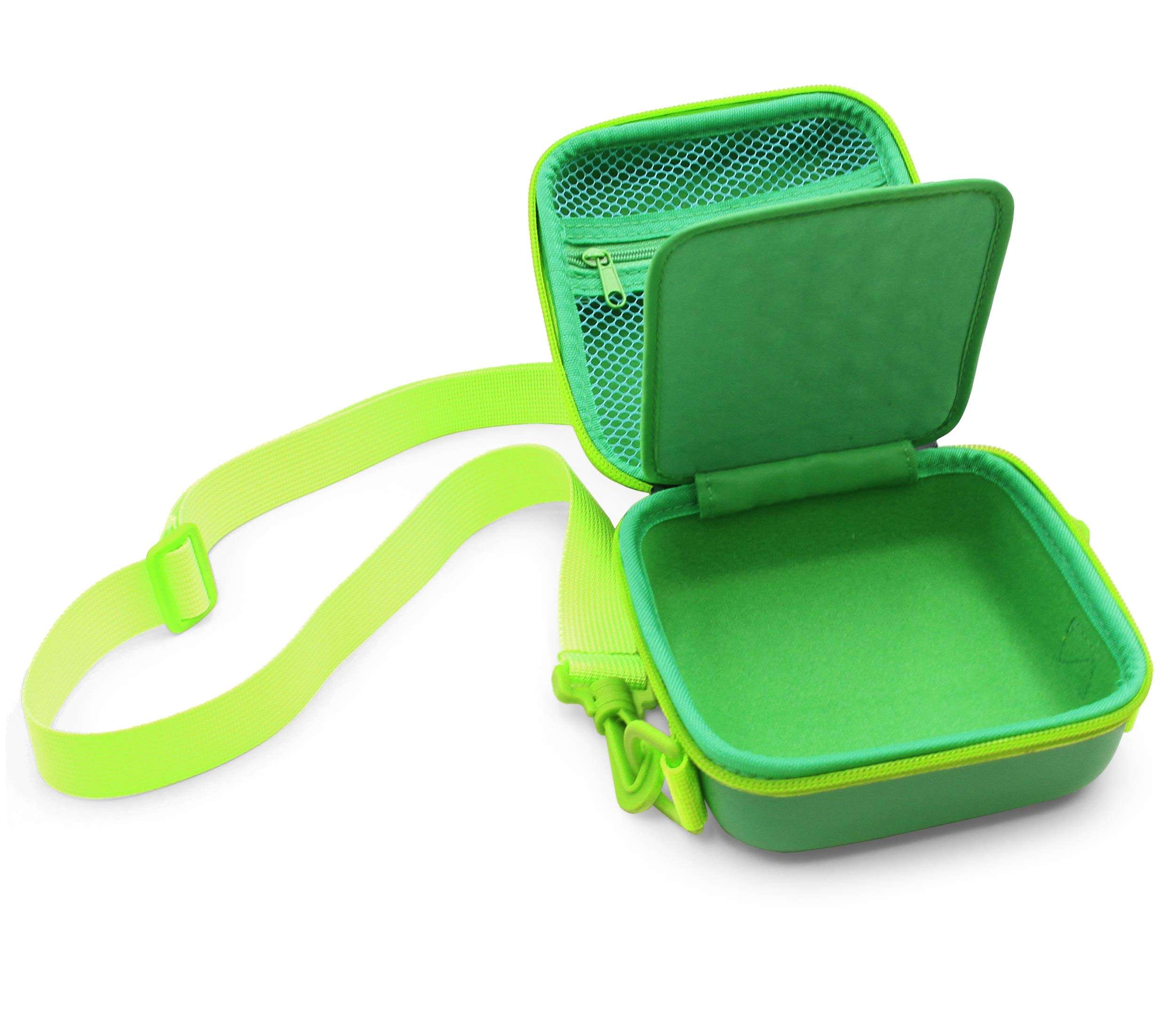 CASEMATIX Camera Case Compatible with VTech Kidizoom Creator Cam Video Camera or for Anchioo/for ESOXOFFORE Instant Print Camera - Includes Green Case Only 4