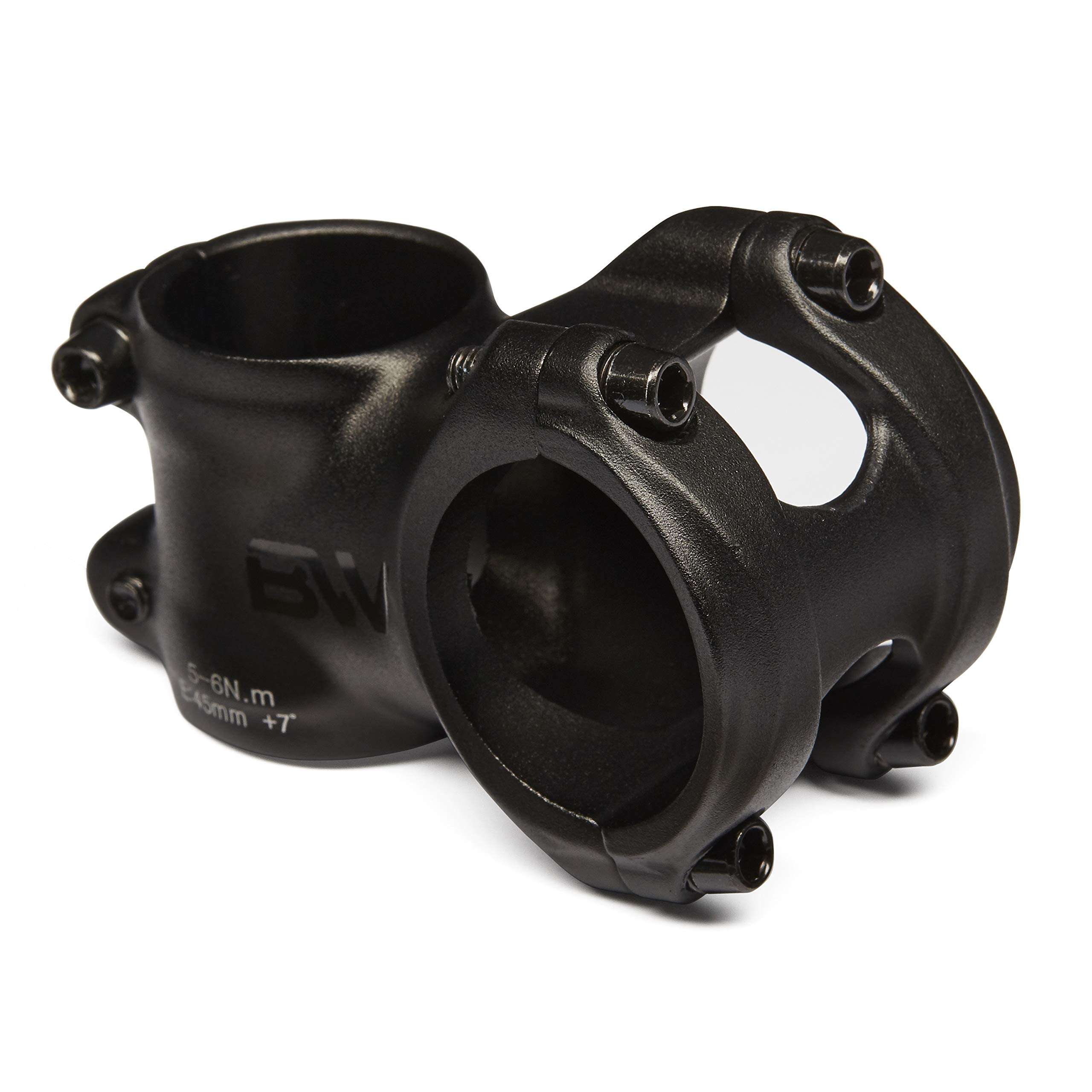 BW 35mm MTB Handlebar Stem - Fits 1-1/8 Steer Tube and 35mm Handle bar – 45mm Length 1