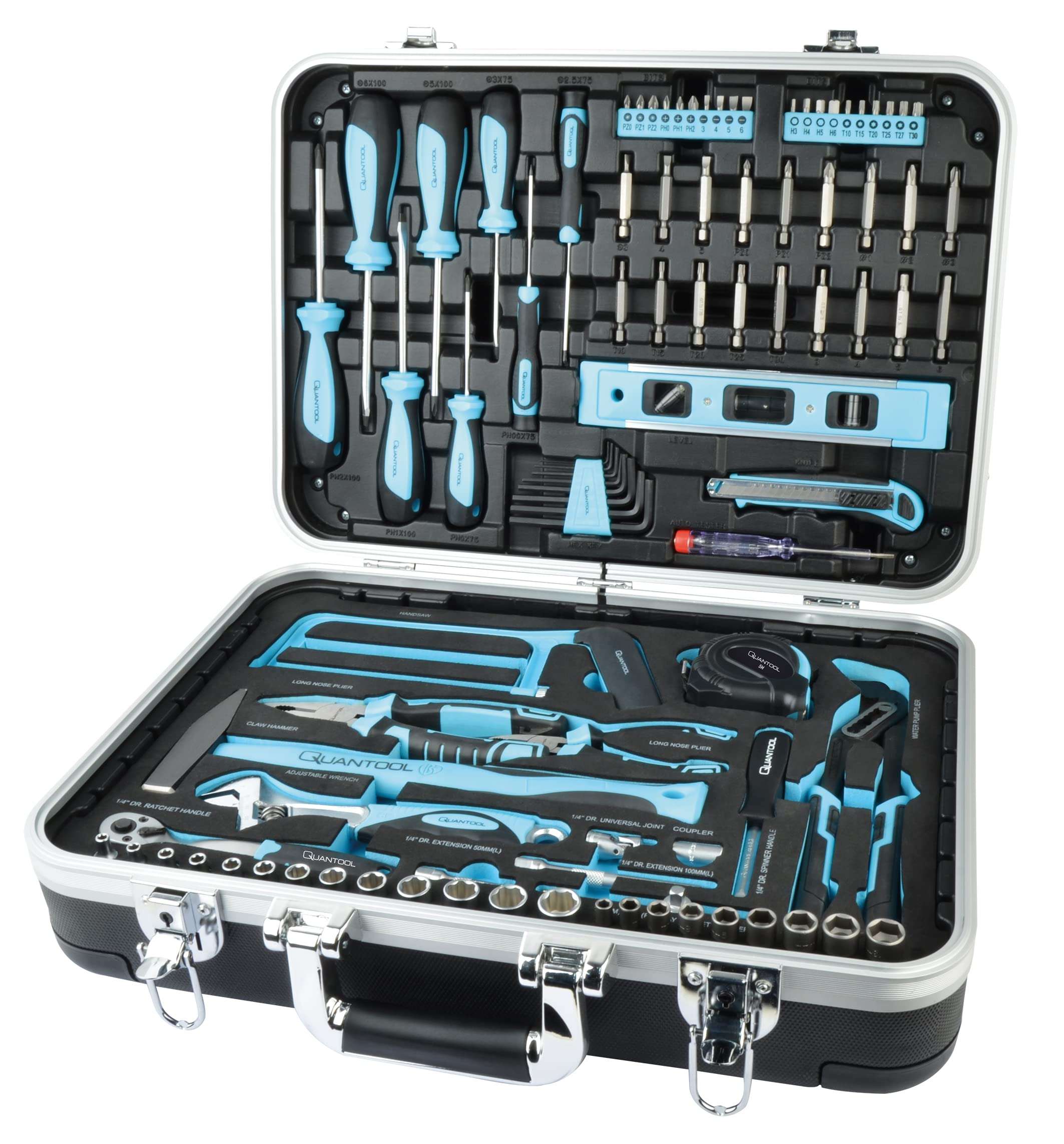 Quantool Q25102 98-Piece Tool Set