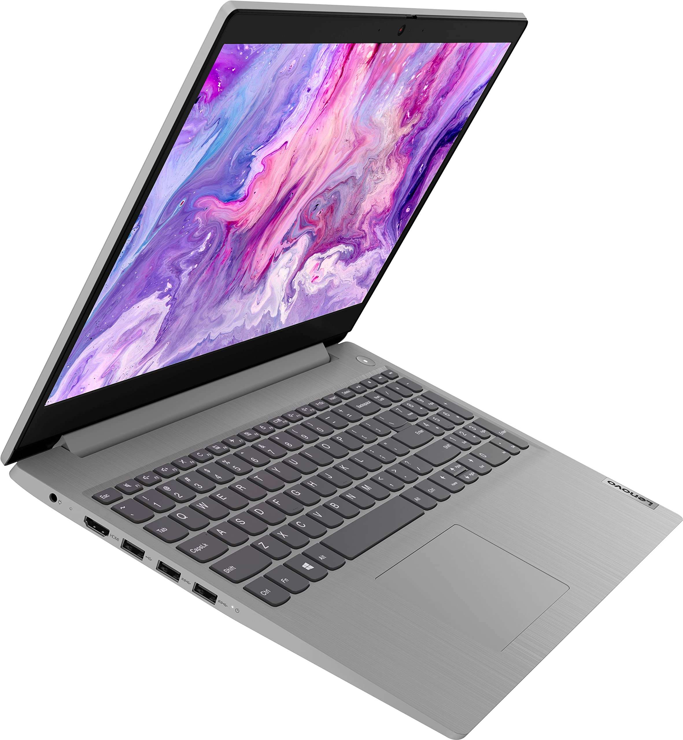 Lenovo IdeaPad 3 15 Business Laptop I 15.6" HD Anti-Glare Multi-Touch I 11th Gen Intel i3-1115G4 Processor I 8GB DDR4 256GB SSD + 1TB HDD I Intel UHD Graphics I Dolby Win11 + 32GB MicroSD Card 3