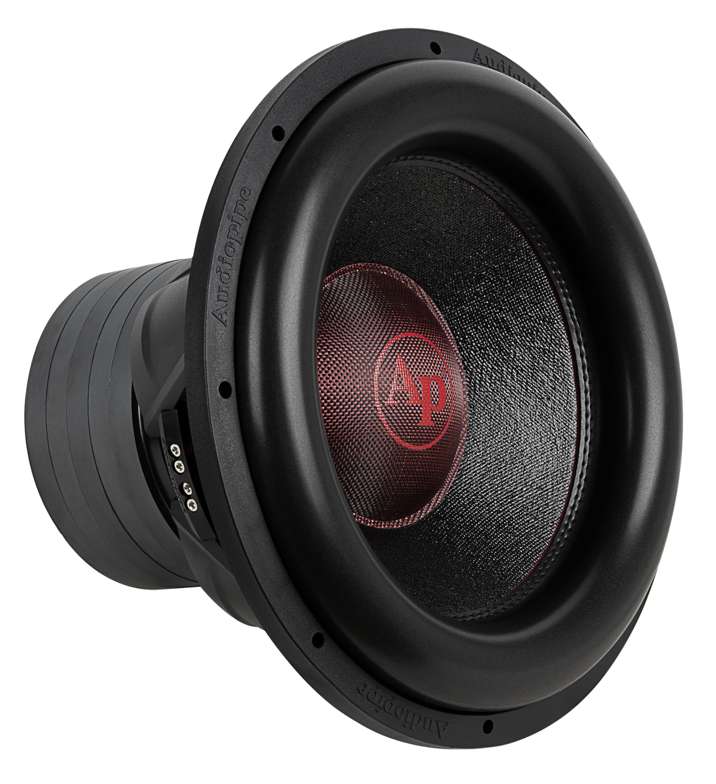 Audiopipe 15" Quinta Stack Composite Cone Subwoofer (TXX-BDC-V-15), Superior Performance, 3000W, 5 Magnets, BASV Voice Coil, Aluminum Basket, Weaved Tinsel Leads, Multi-Connect Terminals, 2 * 4 Ohms