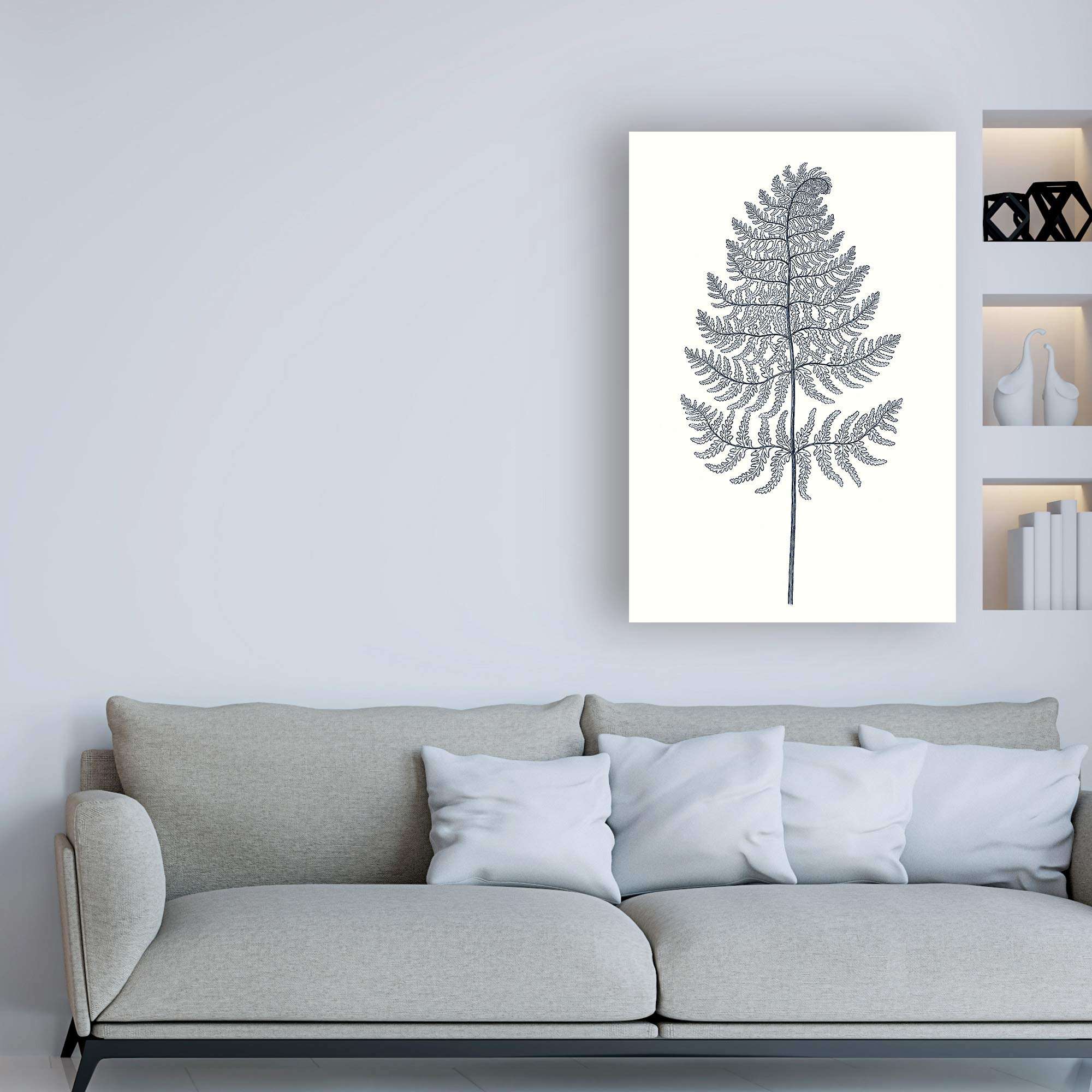 Trademark Fine Art Indigo Botany Study VIII by Vision Studio, 22x32, Multiple 3