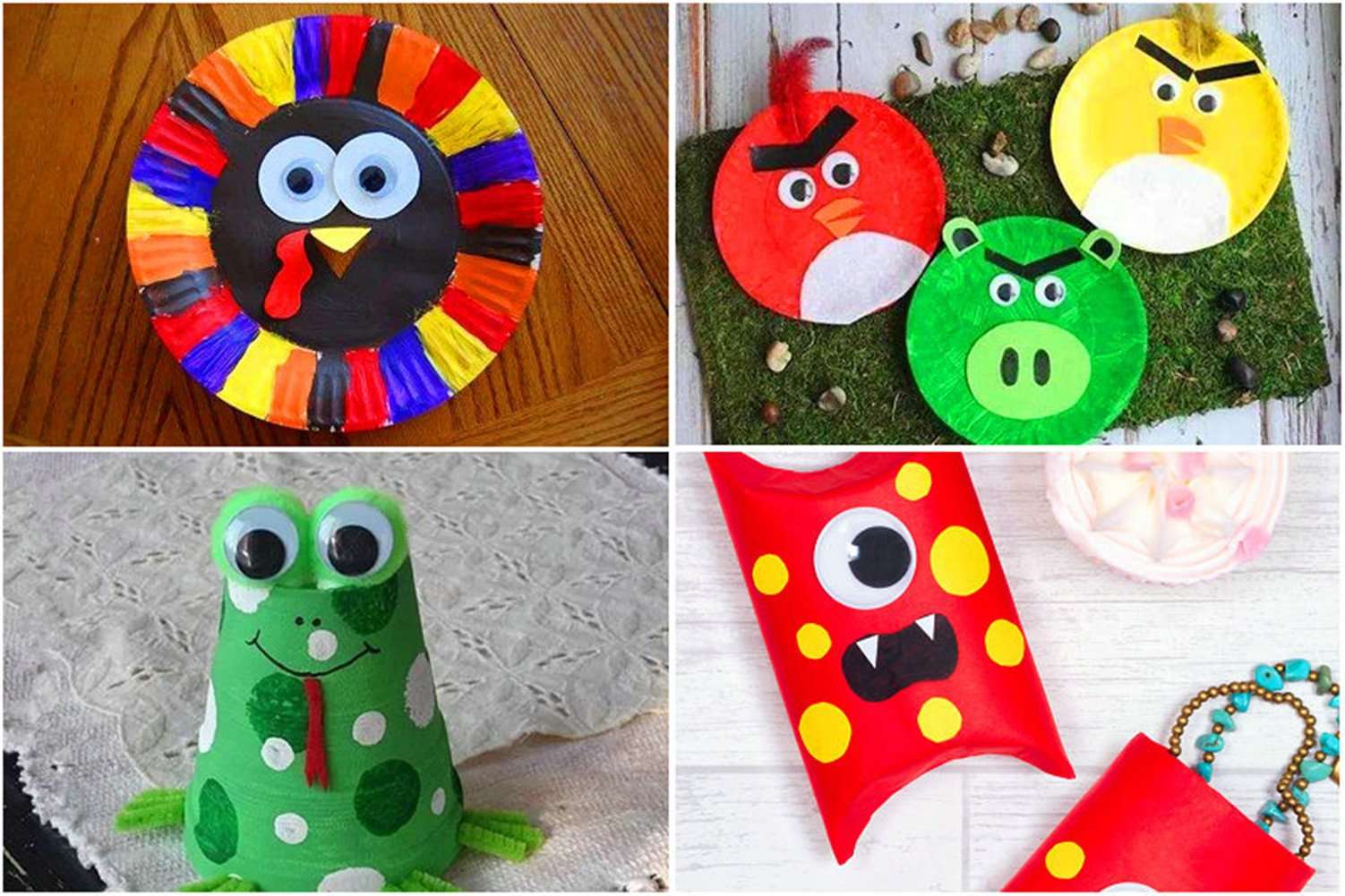 100 Pieces 25mm Black Wiggle Googly Eyes with Self-Adhesive 3