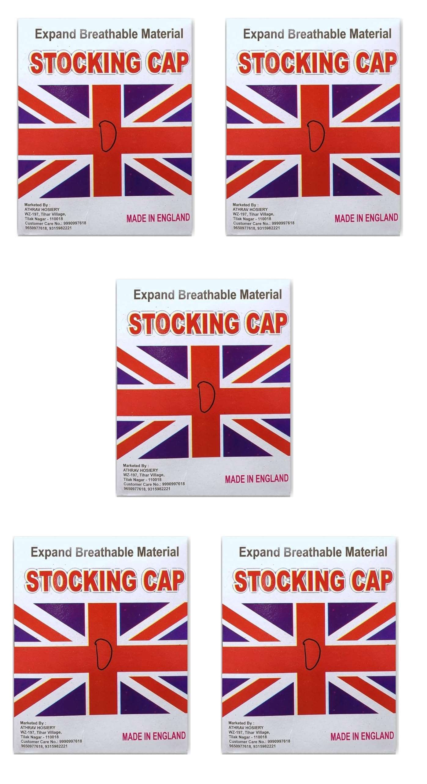 ATHRAVFIT England Double Stocking Cap, Wig Caps, Singh Net Stocking Caps for Wigs Stretchy Nylon Wig Caps Wig Caps for Women Men, (Black Pack of 5) 1