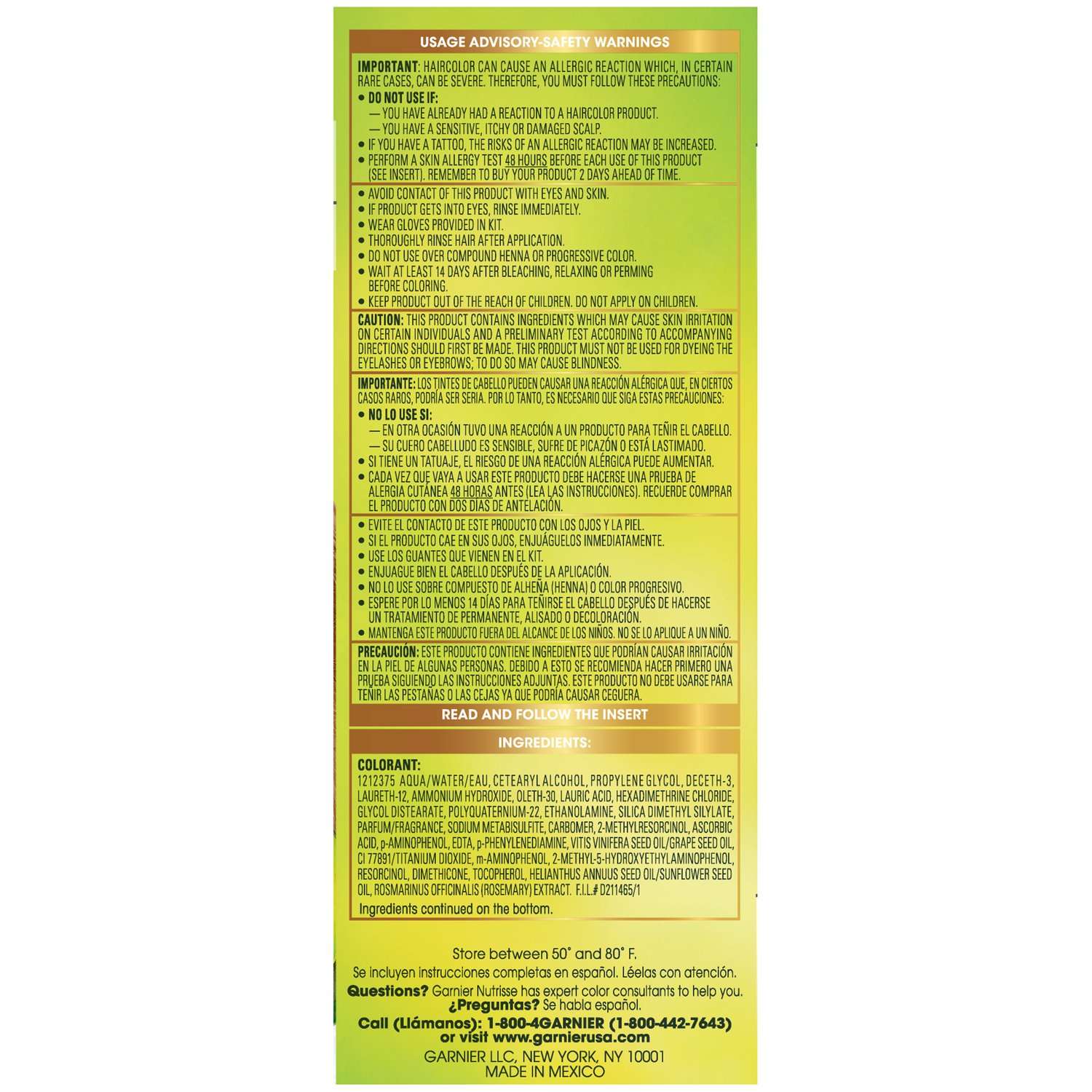 Garnier Nutrisse Nourishing Hair Color Creme, 73 Dark Golden Blonde (Honey Dip) (Packaging May Vary) 5