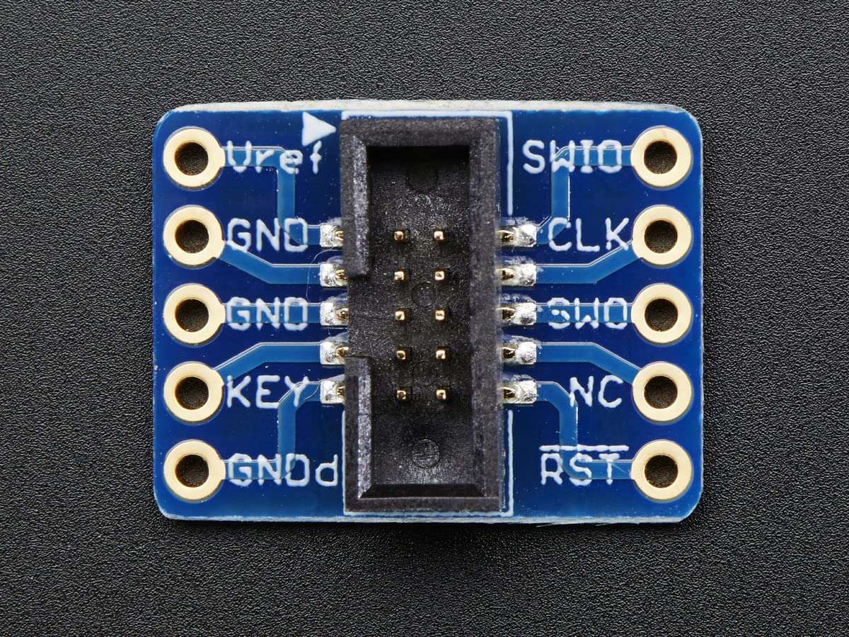 Adafruit SWD Breakout Board [ADA2743] - 2x5 1.27mm Pitch, JTAG/SWD Debugging, No Cables Included 5