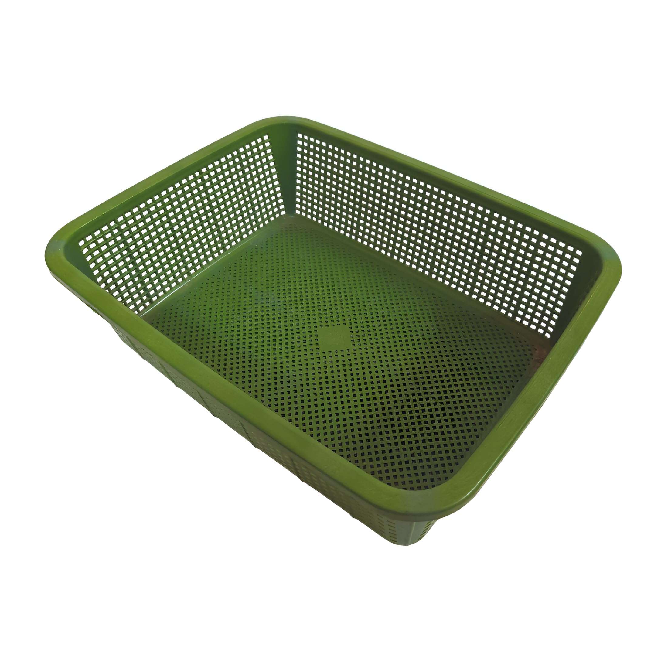 Plastic Storage Basket Tray Organizer for Living Room, Bedroom, Kitchen, Bathroom - (Rectangular, Medium, Multicolour, Pack of 1) 3