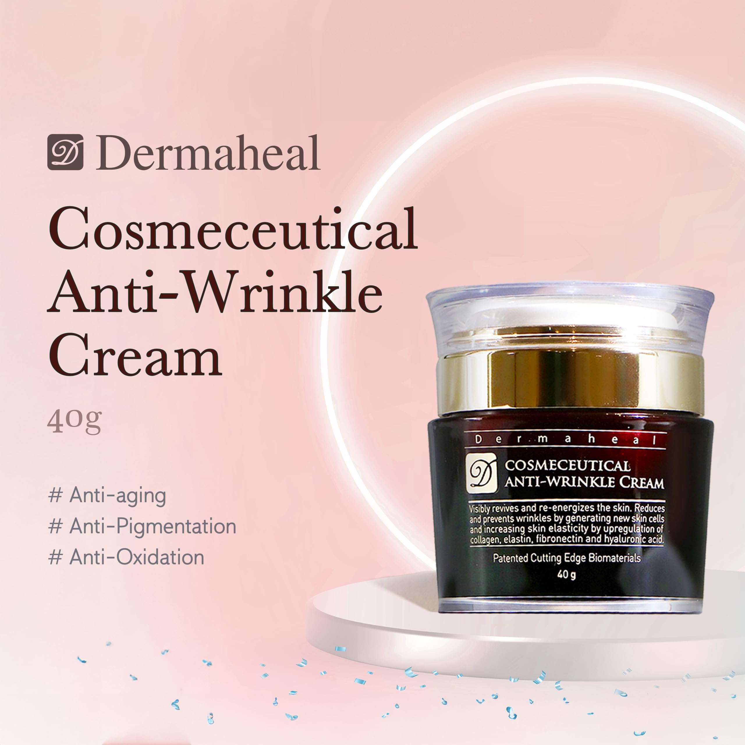 Dermaheal Cosmeceutical Anti-Wrinkle Cream 40g 3