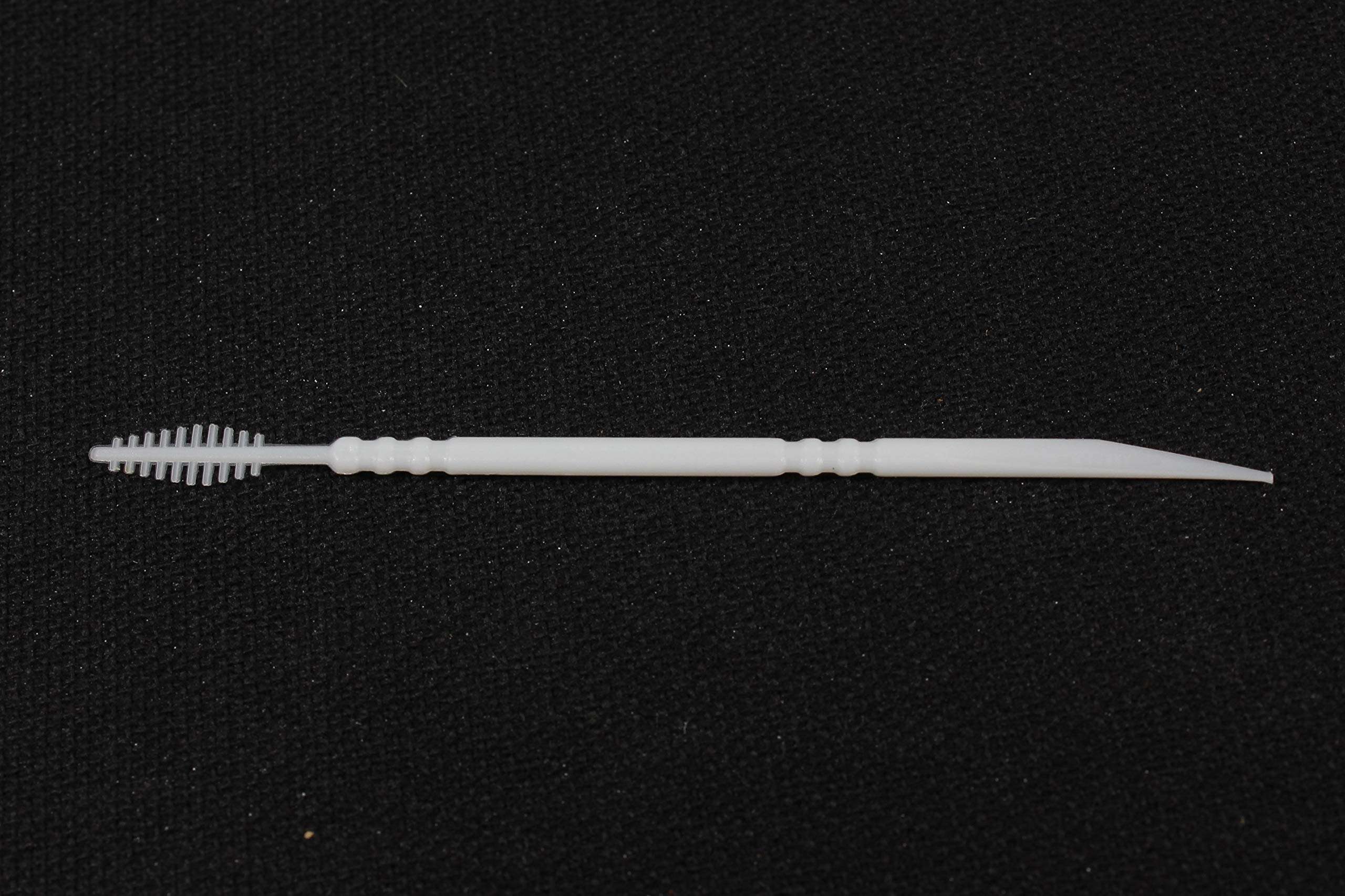 TOPMED ETS Oral Care Dental Brush Teeth Pick Plastic Teeth Floss Toothpick, Interdental Brush (300 Count 1 Box) 3