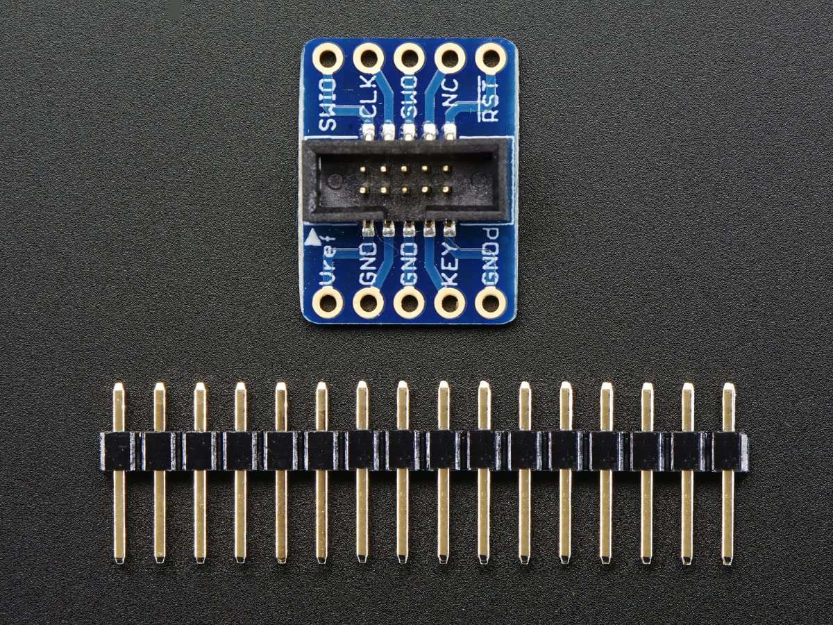 Adafruit SWD Breakout Board [ADA2743] - 2x5 1.27mm Pitch, JTAG/SWD Debugging, No Cables Included 2