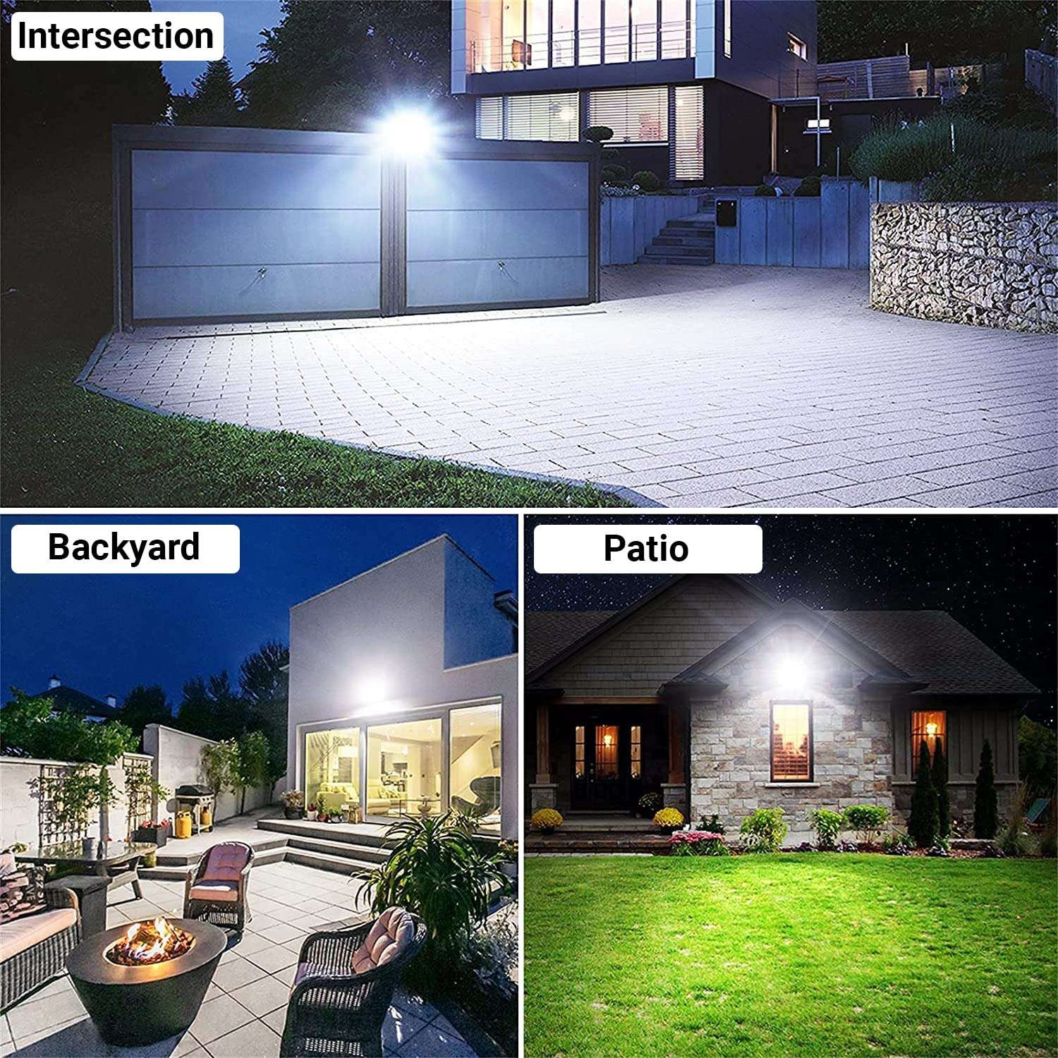 Epyz Solar Flood Lights Outdoor Remote Control Solar Led Lights IP65 Waterproof Solar Wall Lamp Floodlights for Gutter Shed [ Pack of 1, Cold White Light ] (Light Power 30W - 5000mAh, 69LED) 4