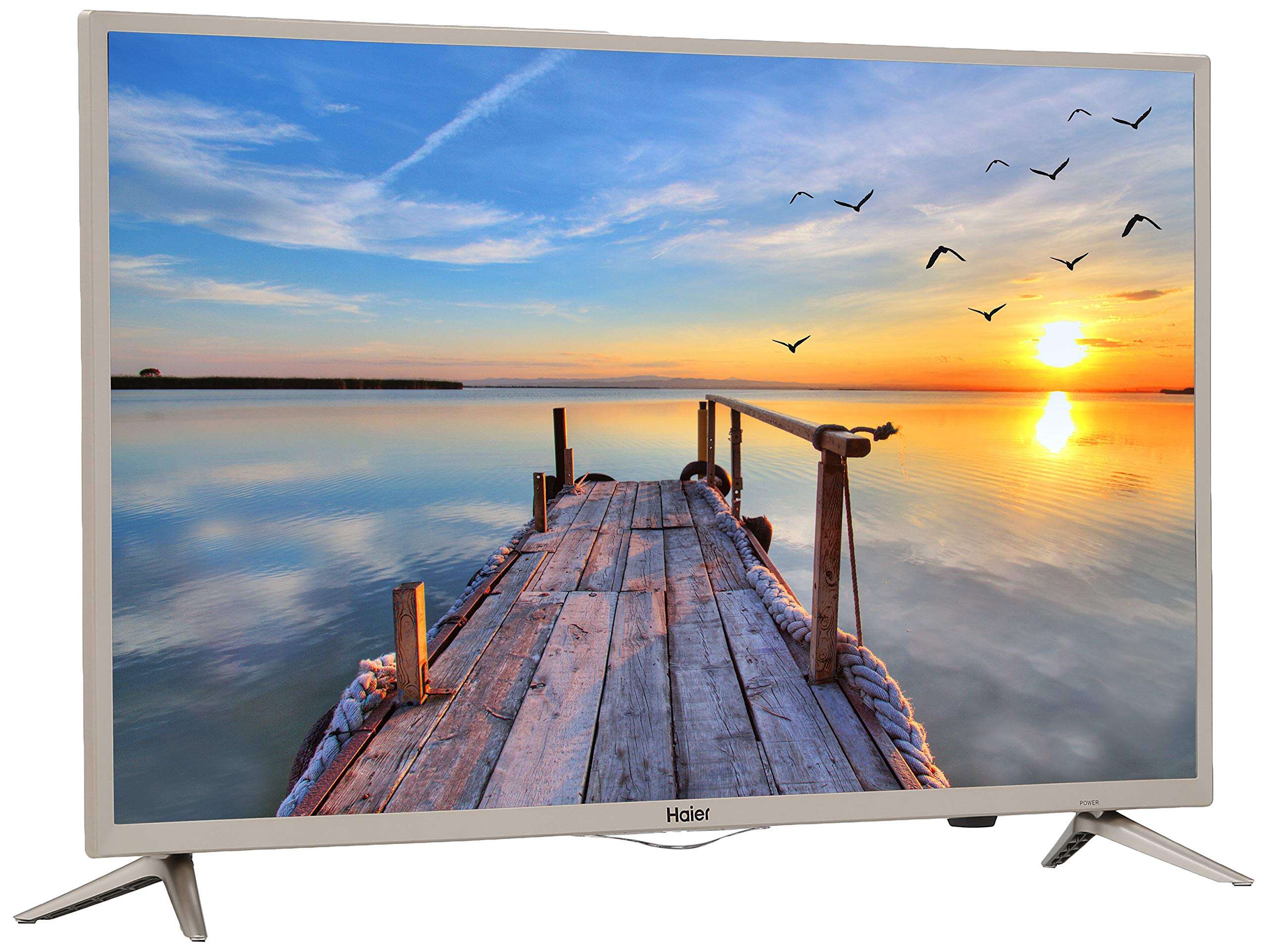 Haier 80 cm (32 inches) HD Ready LED Smart TV LE32K6500AG (Gold) (2018 Model) 2