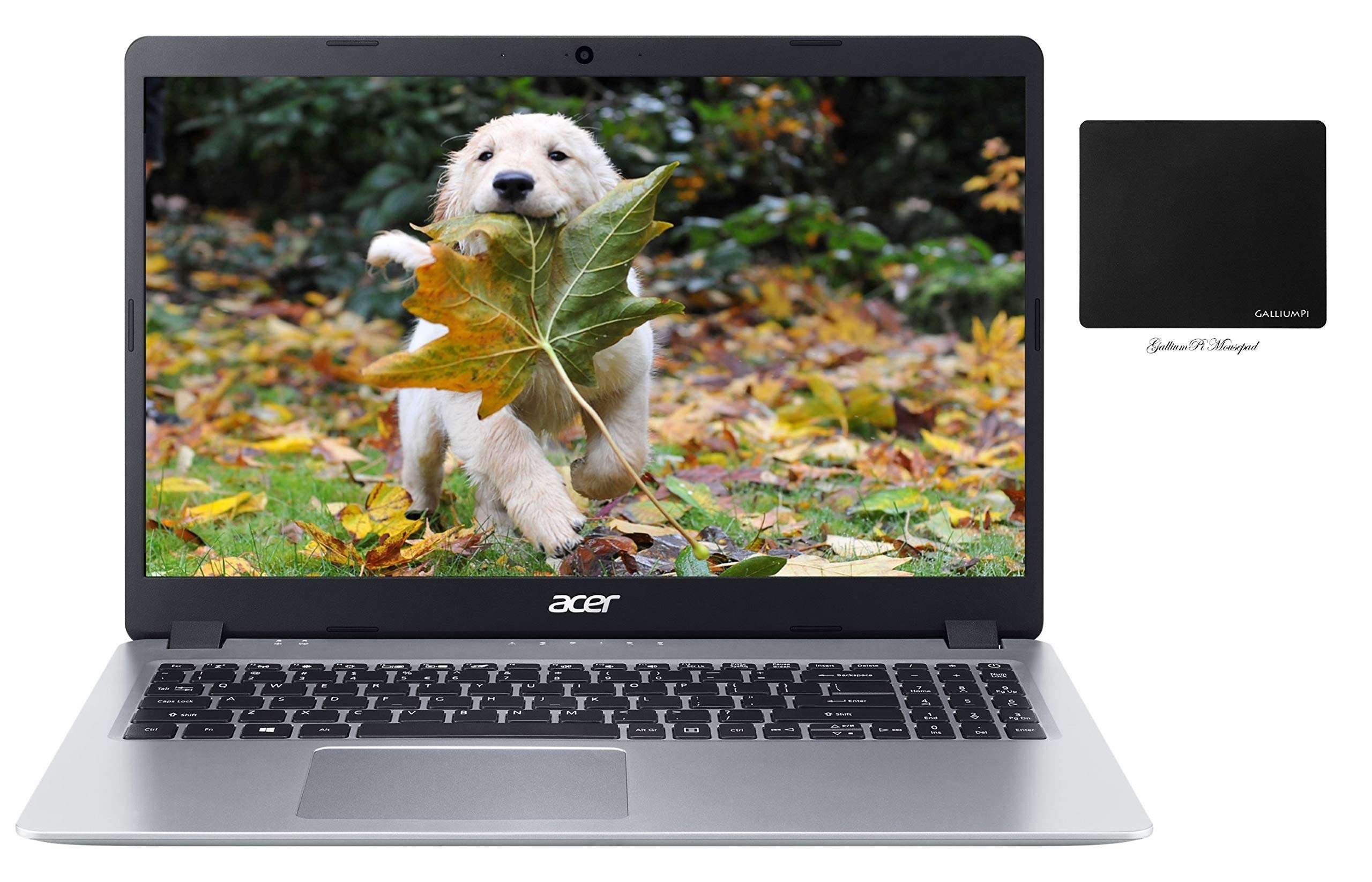 Newest Acer Aspire 5 Slim Laptop, 15.6" FHD IPS 1080P, AMD Ryzen 5 5500U (Beat i7-8550U), 8GB RAM, 256GB PCIe SSD, WiFi, Webcam, HDMI, Bluetooth w/ GalliumPi Accessories 1