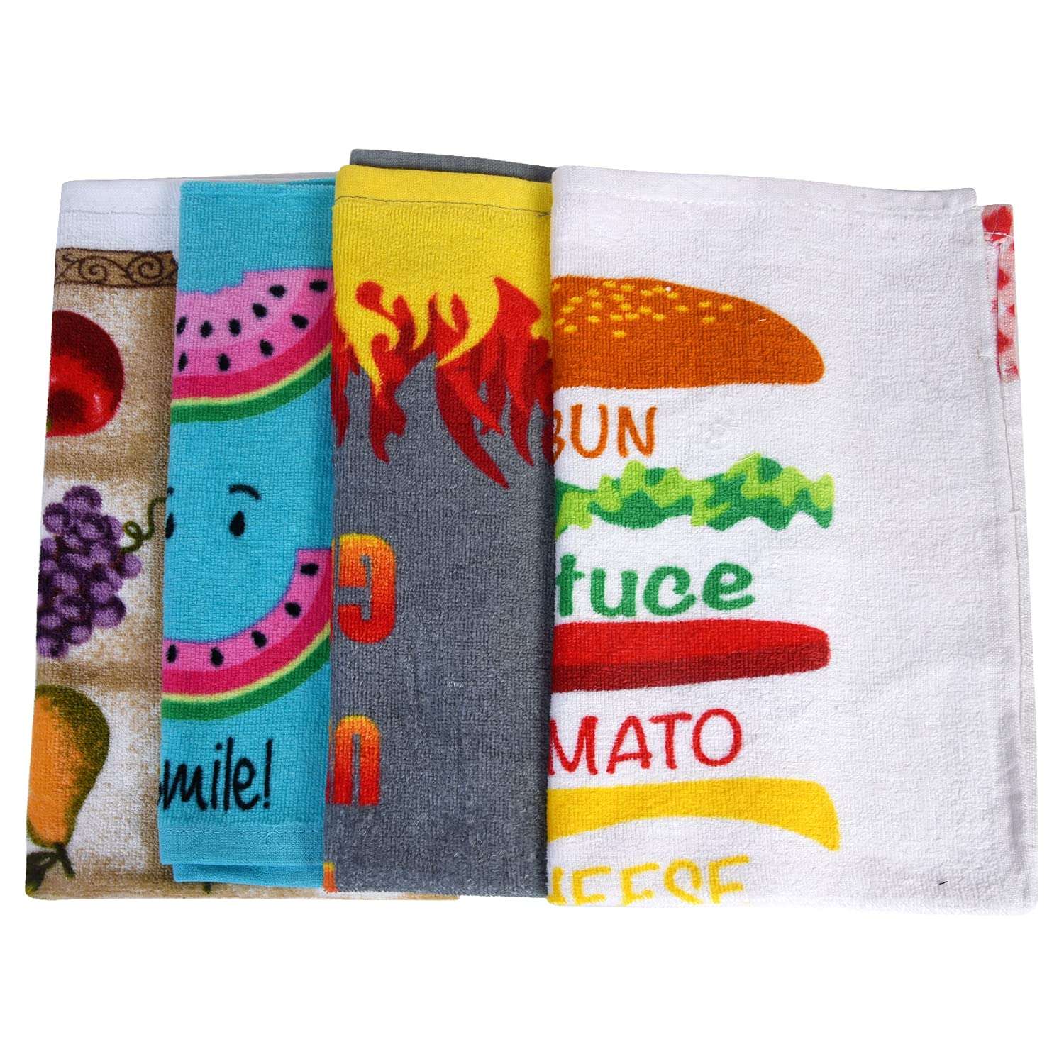 Pocket Wonder Multipurpose Printed Towel Perfect for Daily Use Hand Face Towel and Cleaning 16 * 24 INCH 1