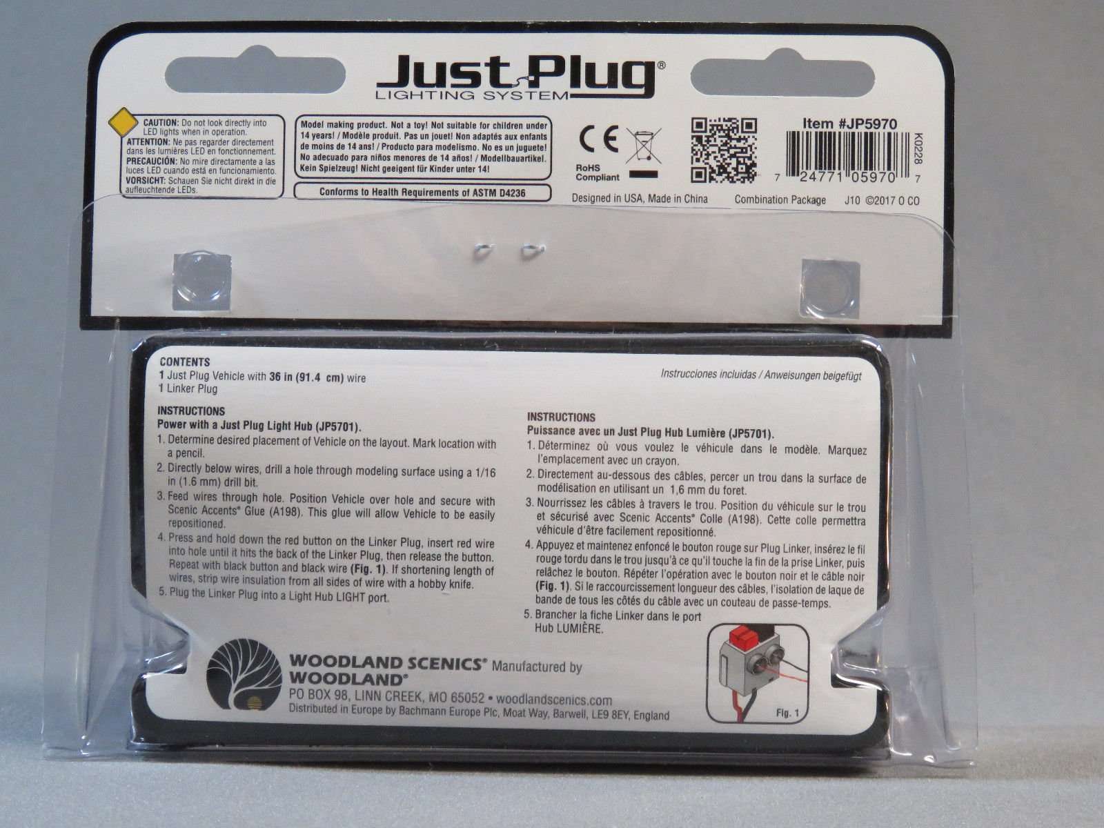Just Plug Vehicles Woodland SCENICS Green Pickup o Gauge 3