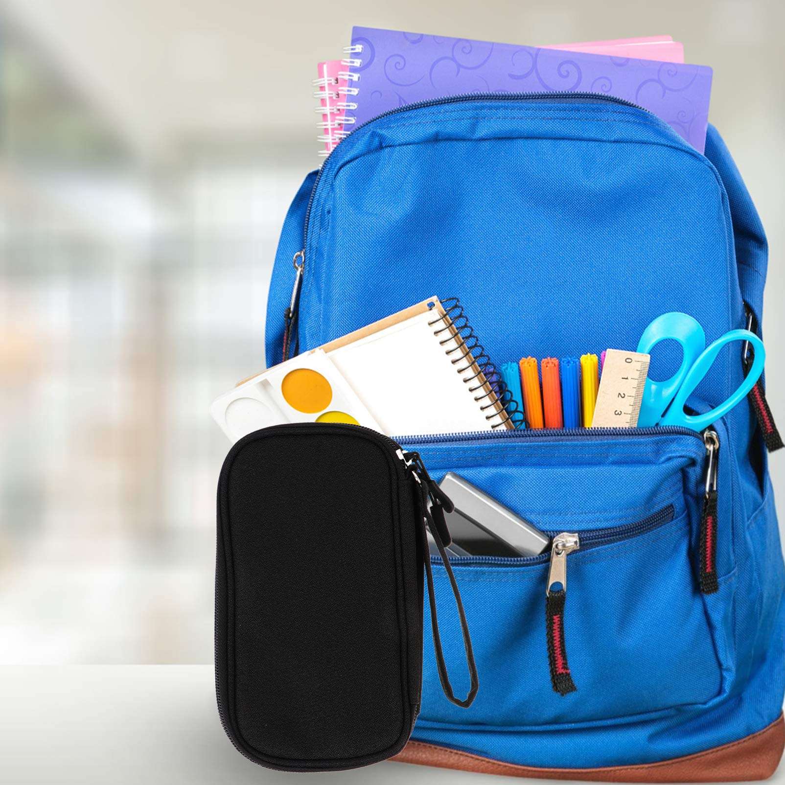 1pc Storage Bag Electronics Cord Pouch Gadget Organizer Bag USB Cables Electronics Organizer Case Multi Charger Power Bank Carry Bag Digital Accessories Travel - 4