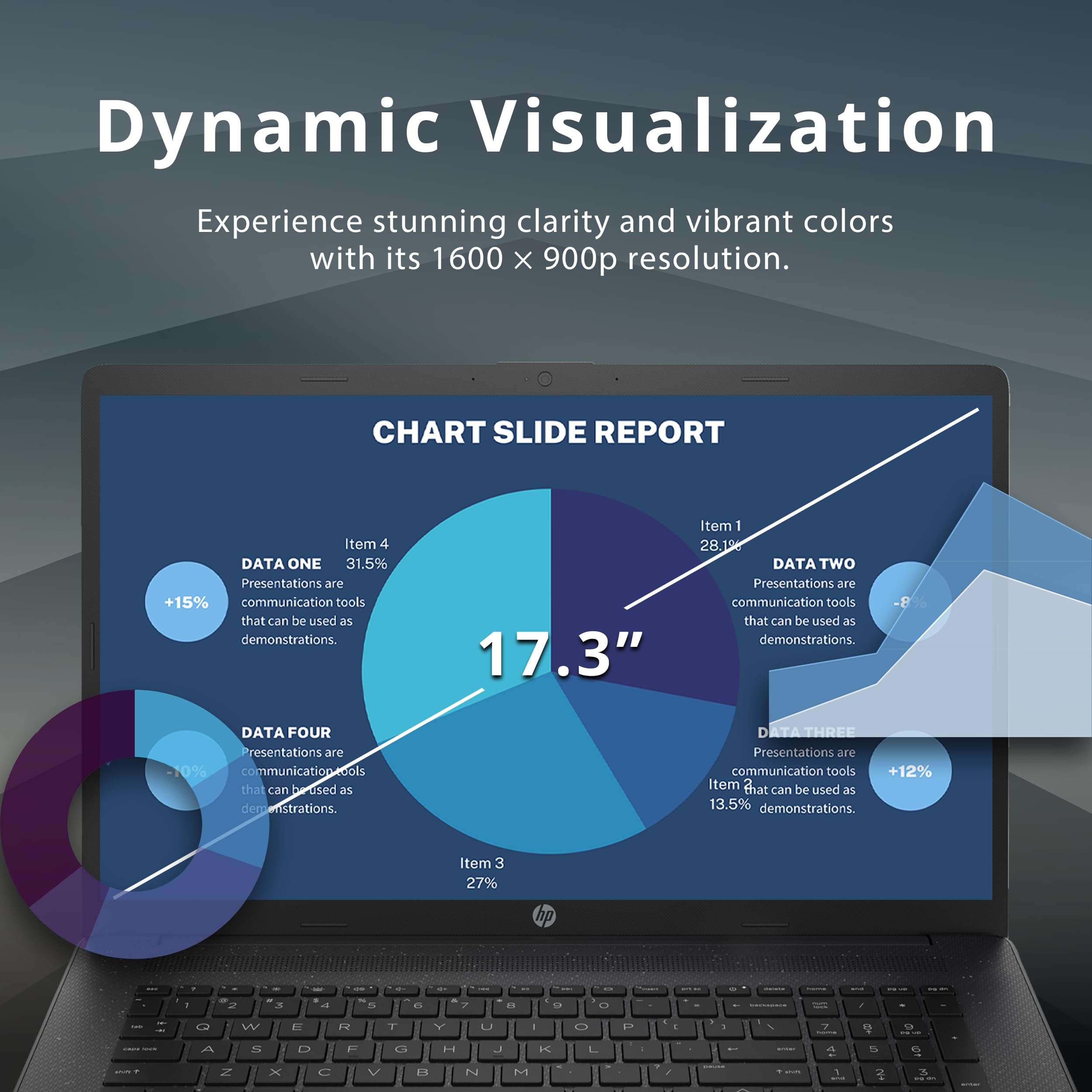 HP 17.3" HD+ Business Laptop, AMD Ryzen 5 5625U Processor, 16GB RAM, 512GB PCIe SSD, Fingerprint Reader, 720p HD Camera, Wi-Fi, HDMI, Win 11 Pro, Black, 32GB Hotface USB Card 3