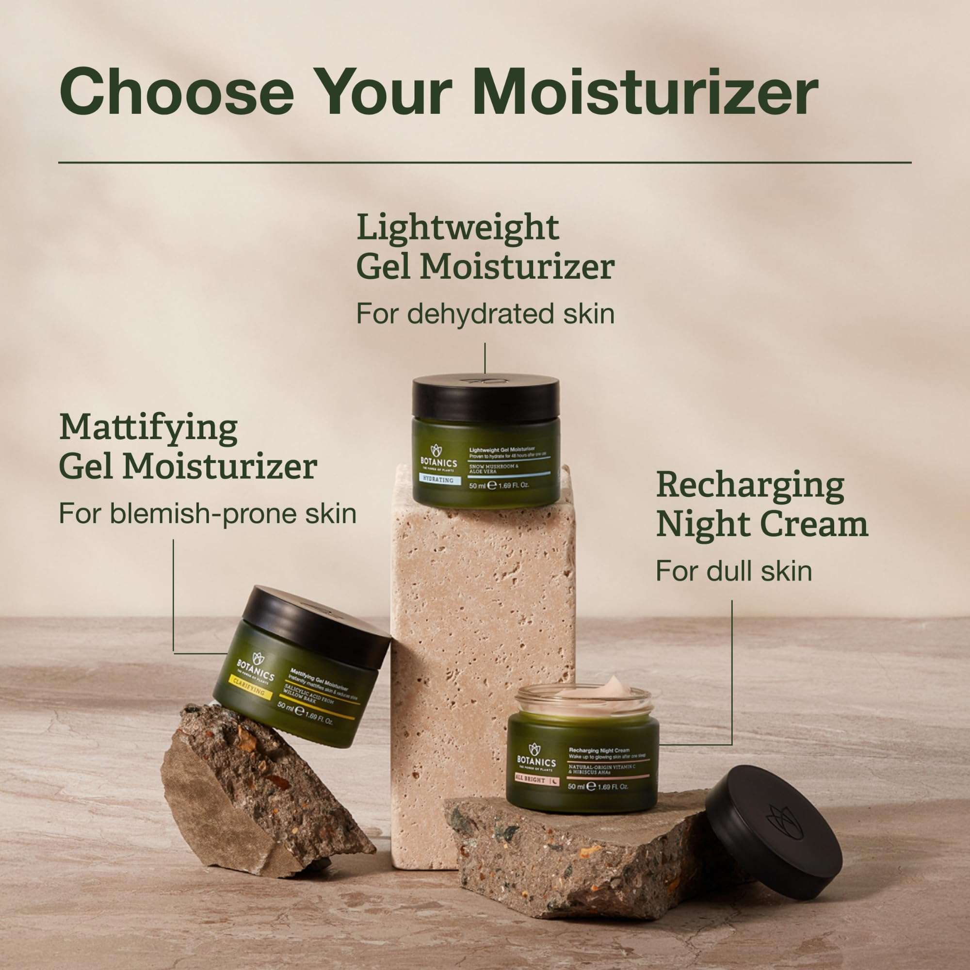 Botanics All Bright Recharging Night Cream - Vitamin C Face Moisturizer with Hibiscus AHA for Glowing Skin - Hydrating & Smoothing - Vegan & Cruelty-Free Face Cream for Women & Men (1.69 Fl Oz) 6