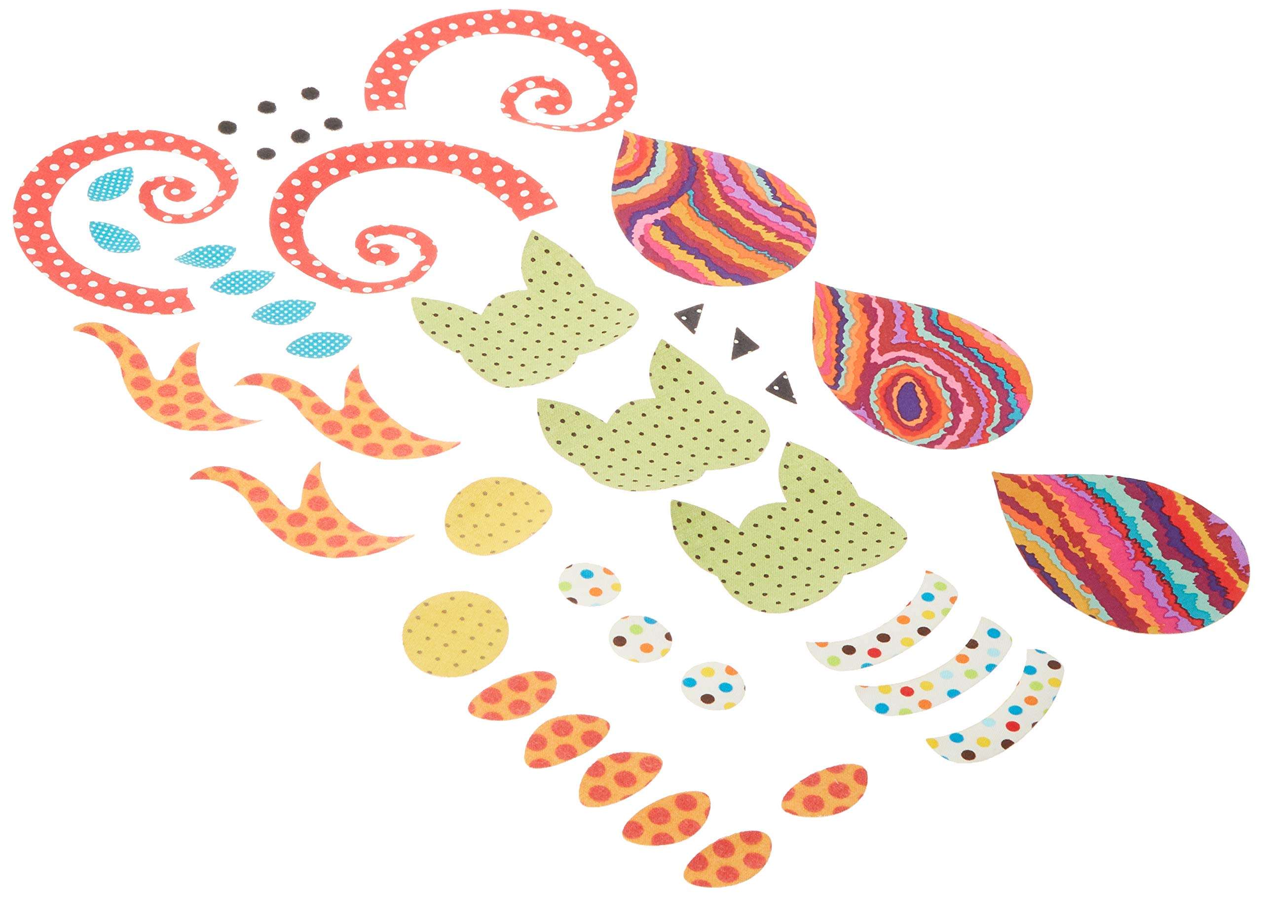 Sten Source UEA-0928 Santa's Little Helpers Cat Set Urban Elementz Fusible Applique, Multicolor 1