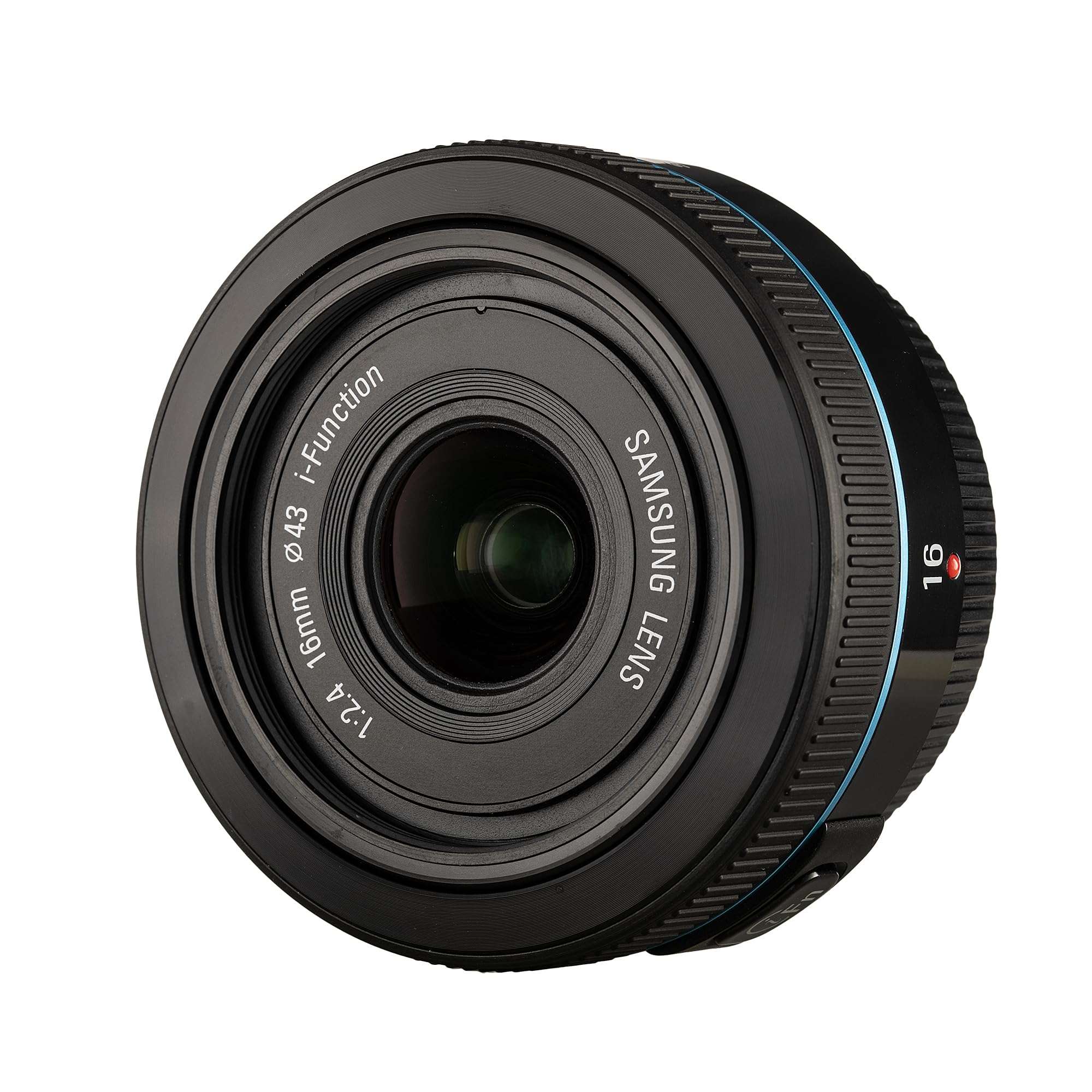 Samsung 16mm F/2.4 (Black) Bundle Including: 3 Piece Filter Kit, Cleaning Kit, Hand Strap, Lens Cap Keeper 5