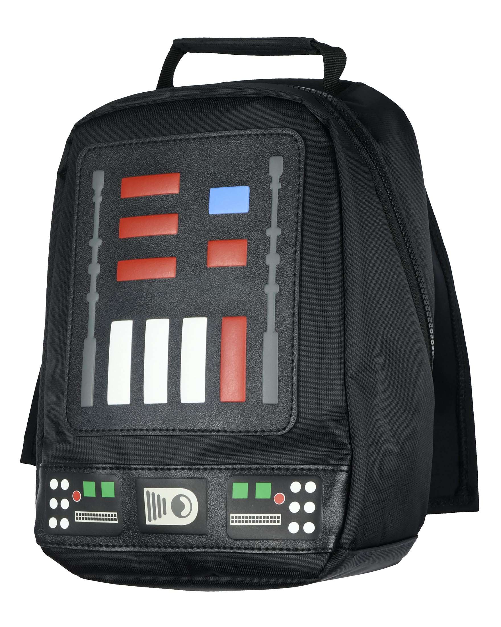 Star Wars Darth Vader Lunch Box Tote Chest Plate with Cape Easy Carry Insulated Food Container Bag 1