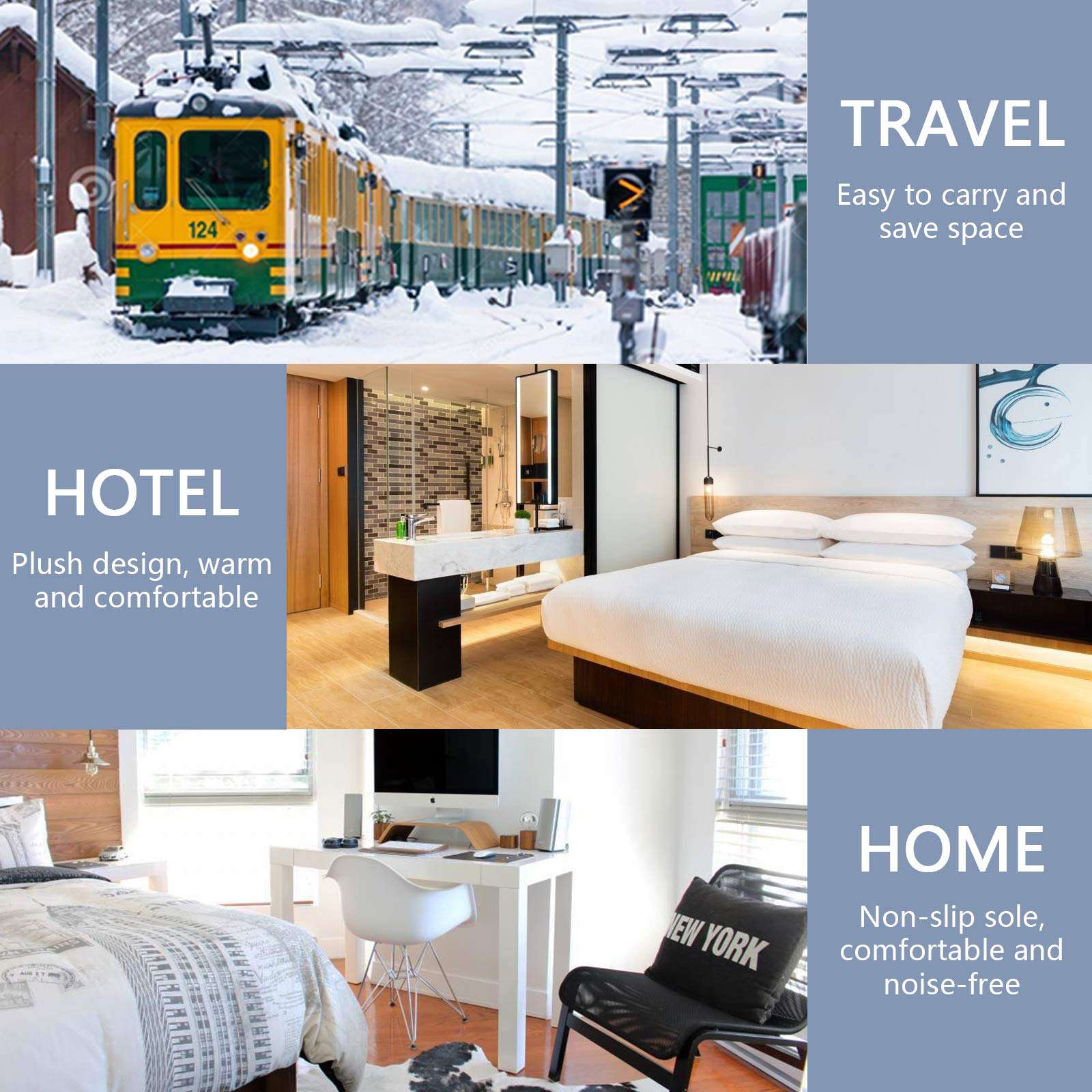 KLL Memory Foam Cotton House Slippers Botanic Texture Detailed Flowers Women's and Men's Casual Shoes, Soft Coral Fleece Lined, Indoor and Outdoor,Medium 6