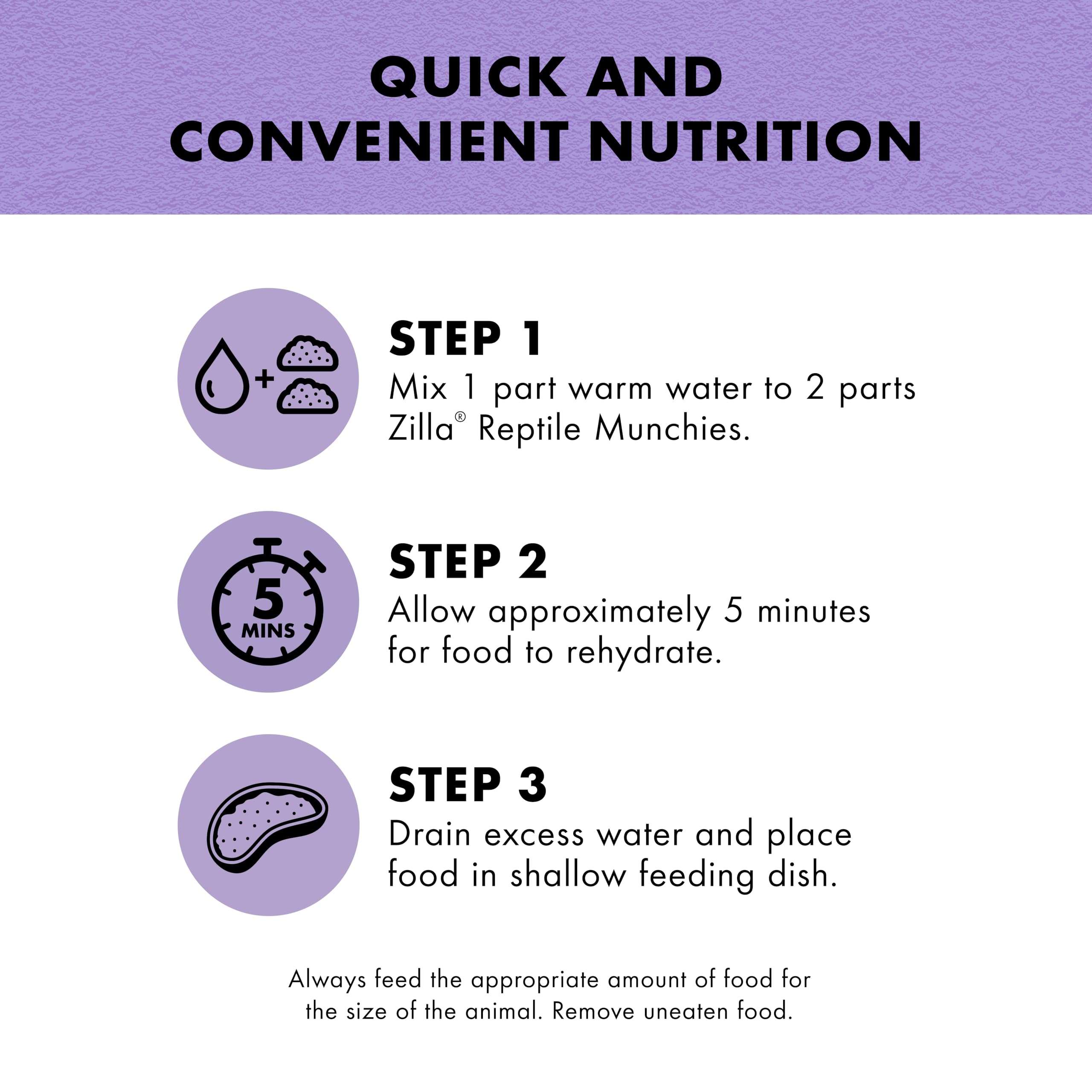 Zilla Reptile Munchies Vegetable and Fruit Mix 4 oz. 3