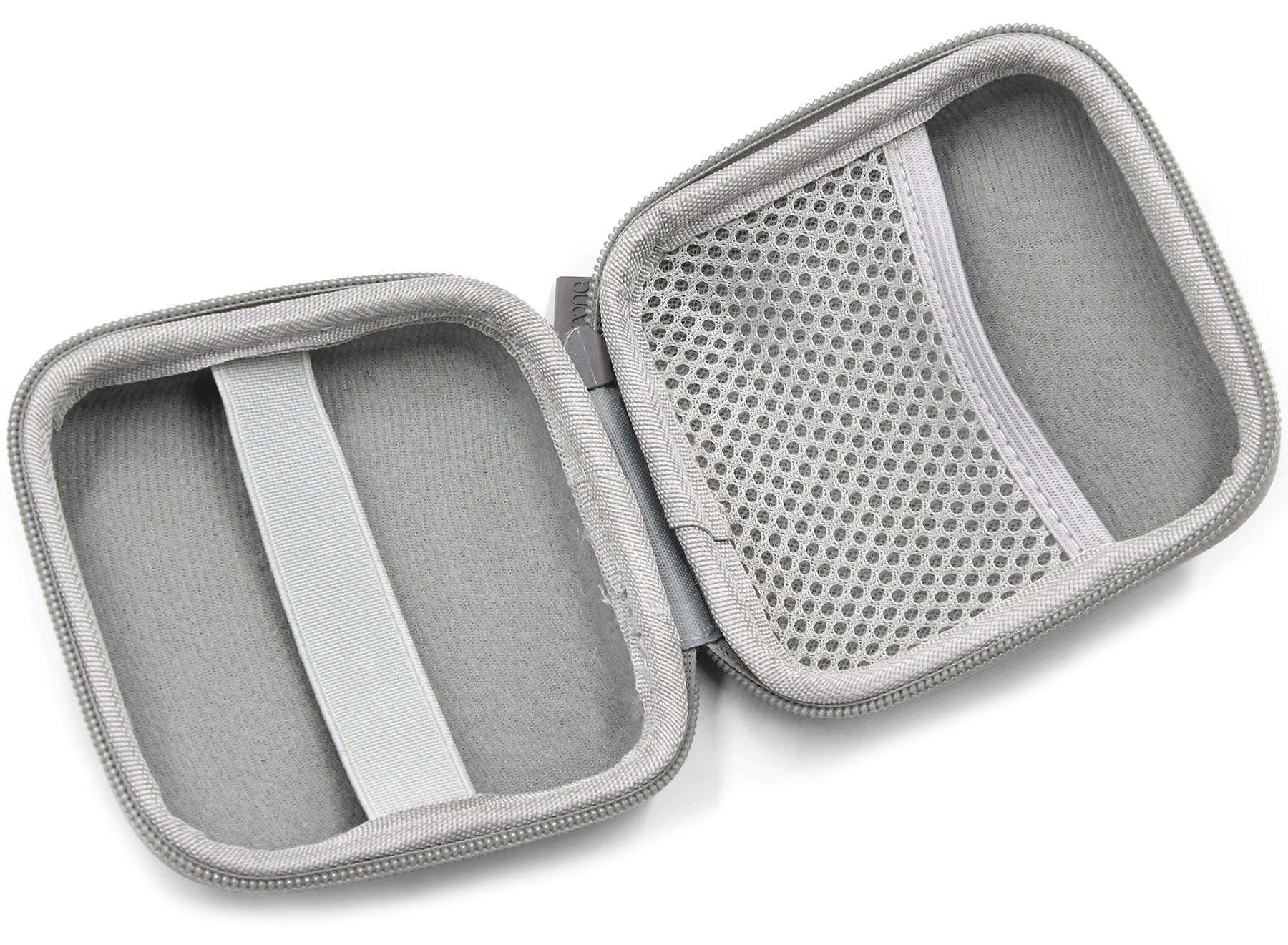 BOONA MacBook Power Adapter Exclusive Organizer Case, Hard Shell Portable Electronics Accessories Travel Storage Carrying Bag for Laptop, Gadgets, Cables, Cords, USB Drives, Earphones - Small, Grey 6