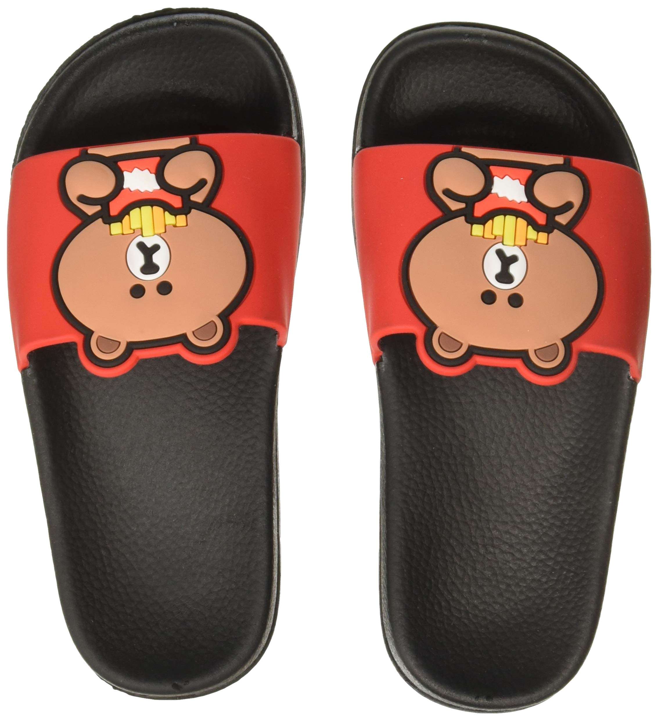 Walktrendy Kid's Red Flip-Flops - 2 UK (34 EU) (3 Kids US) (wty1158) 1