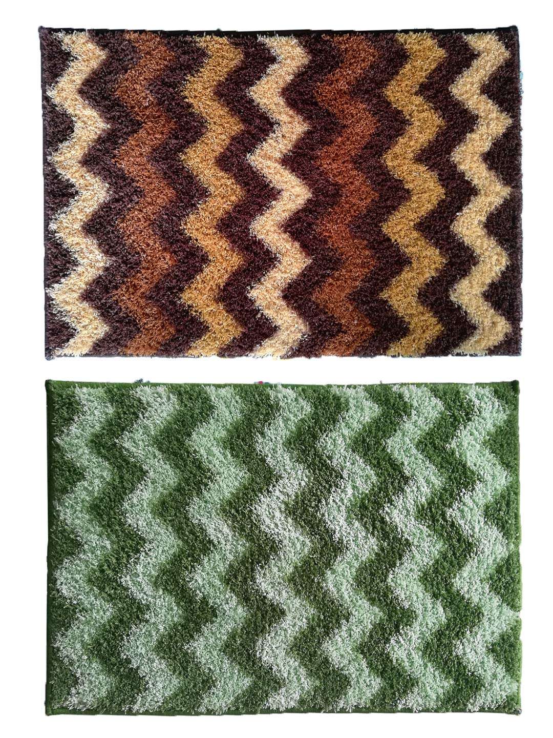 Athom Trendz Soft Anti Slip Easy Home Bath Mat, 38 X 58 Cm, Multicolour 2