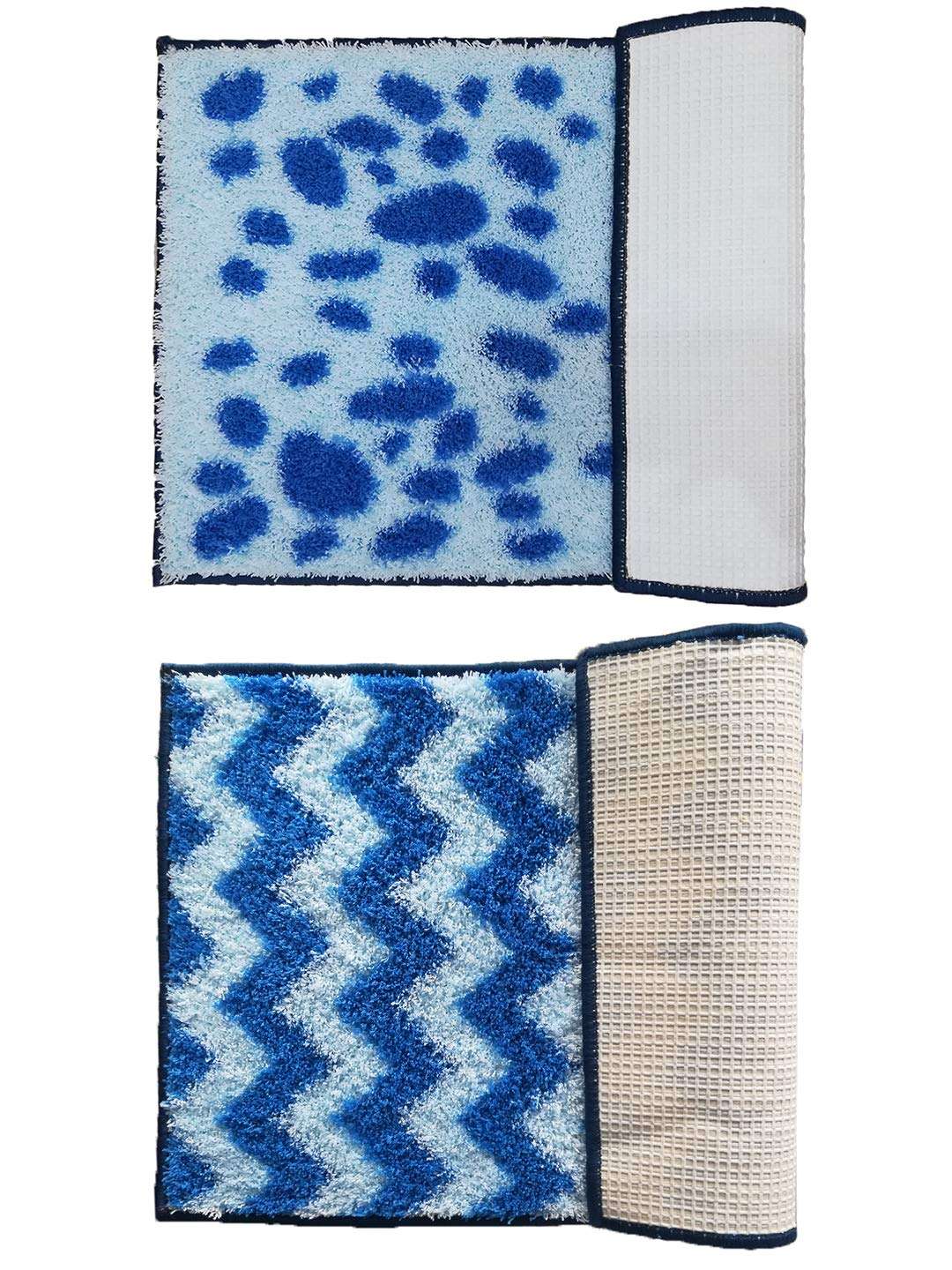 Athom Trendz Soft Anti Slip Easy Home Bath Mat, 38 X 58 cm, Multicolour 3