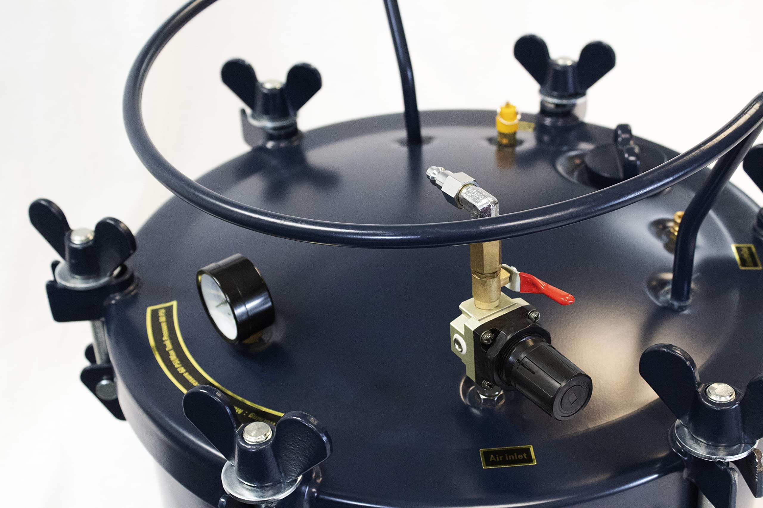 California Air Tools 10 Gallon Casting Pressure Pot and 1.0 Gallon Portable Air Compressor Bundle 4