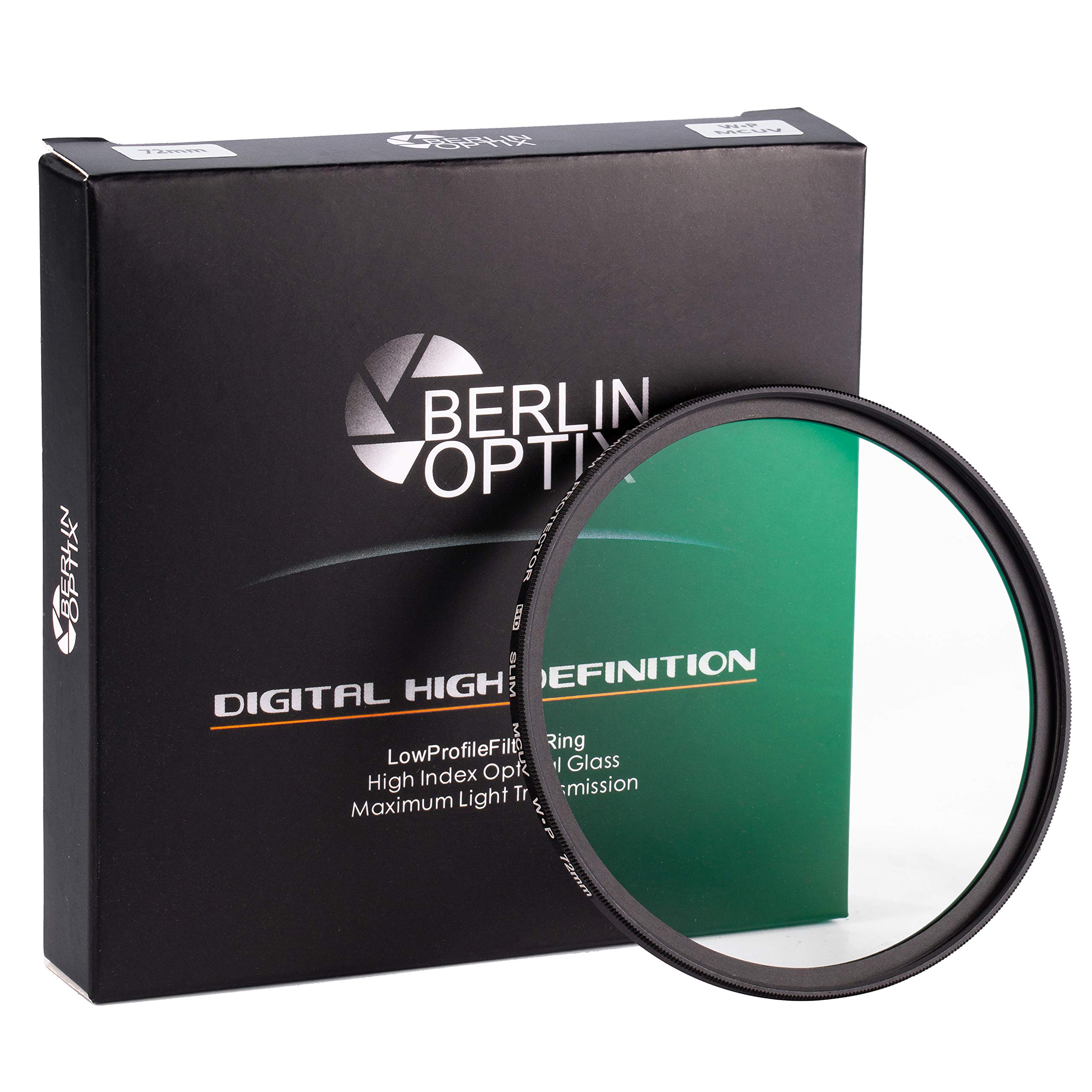 Berlin Optix UV Filter 77mm ∙ Schott Glass ∙ 16 Layers Multi Coated ∙ Super Slim Aluminium Ultraviolet Lens ∙ Protective Filter