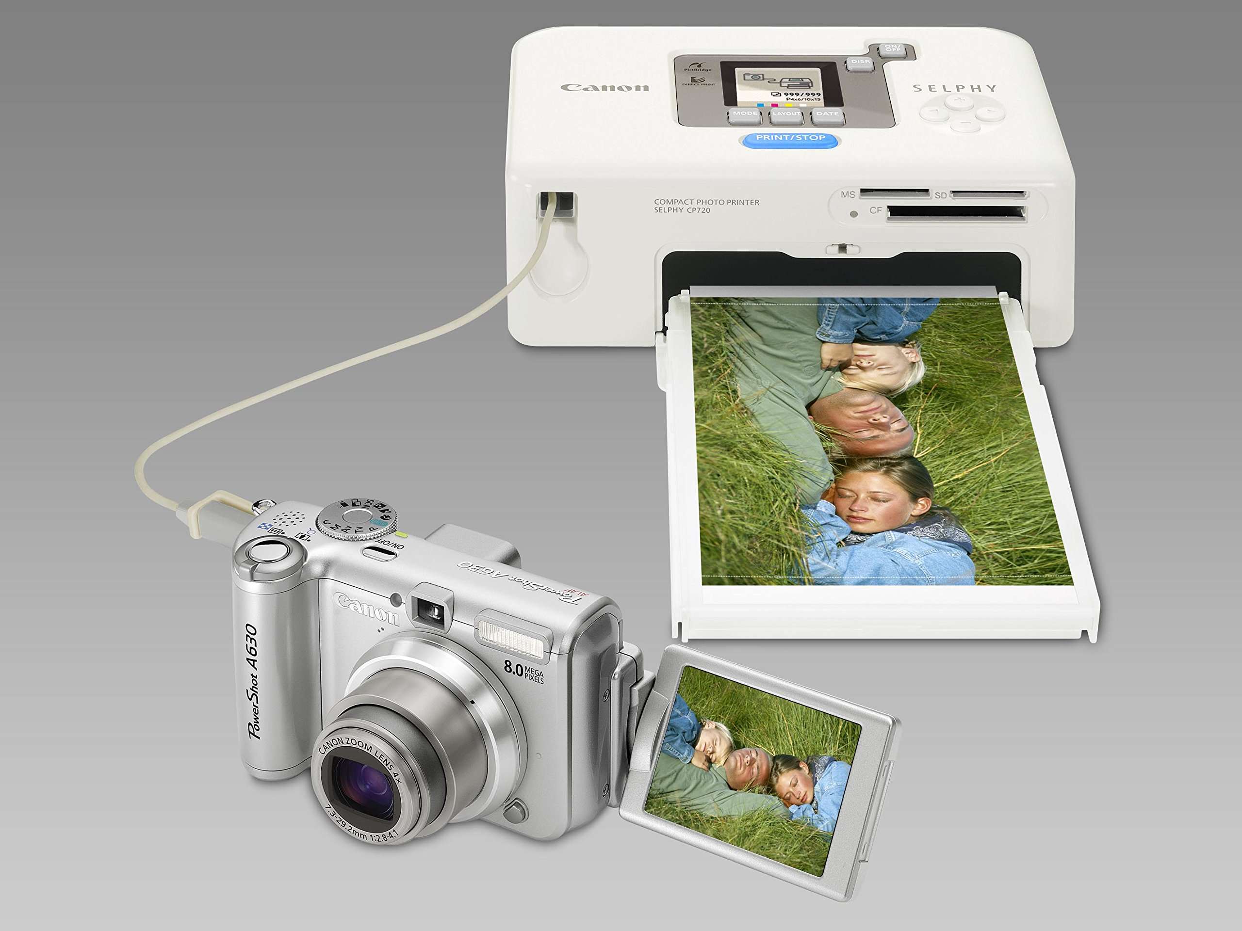 Canon Compact Photo Printer Selphy CP720 5