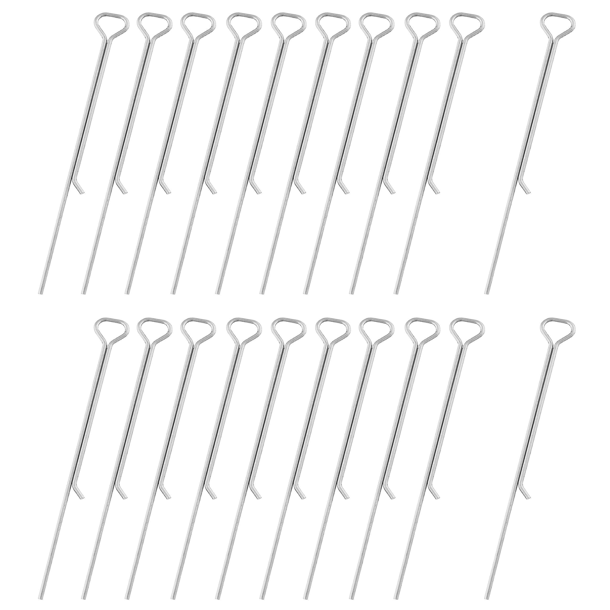 Candel Wick Holder ZZLZX 20PCS 4.3 Inch Wick Holders for Candle Making, Metal Wick Centering Tool, Candle Wick Clip 1