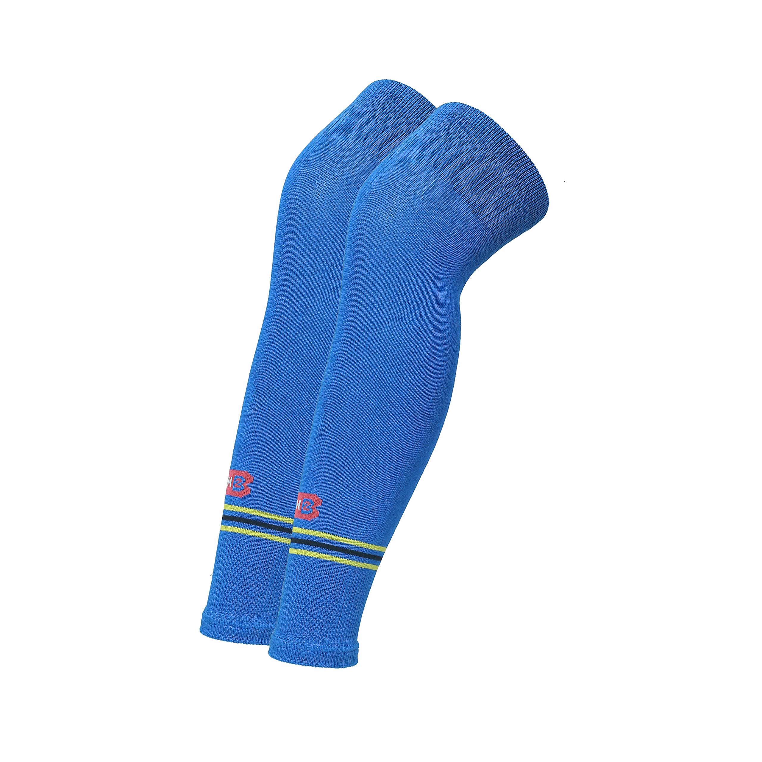 Brimba H2 Football socks, cotton football socks,over the knee (Royal blue) Free Size