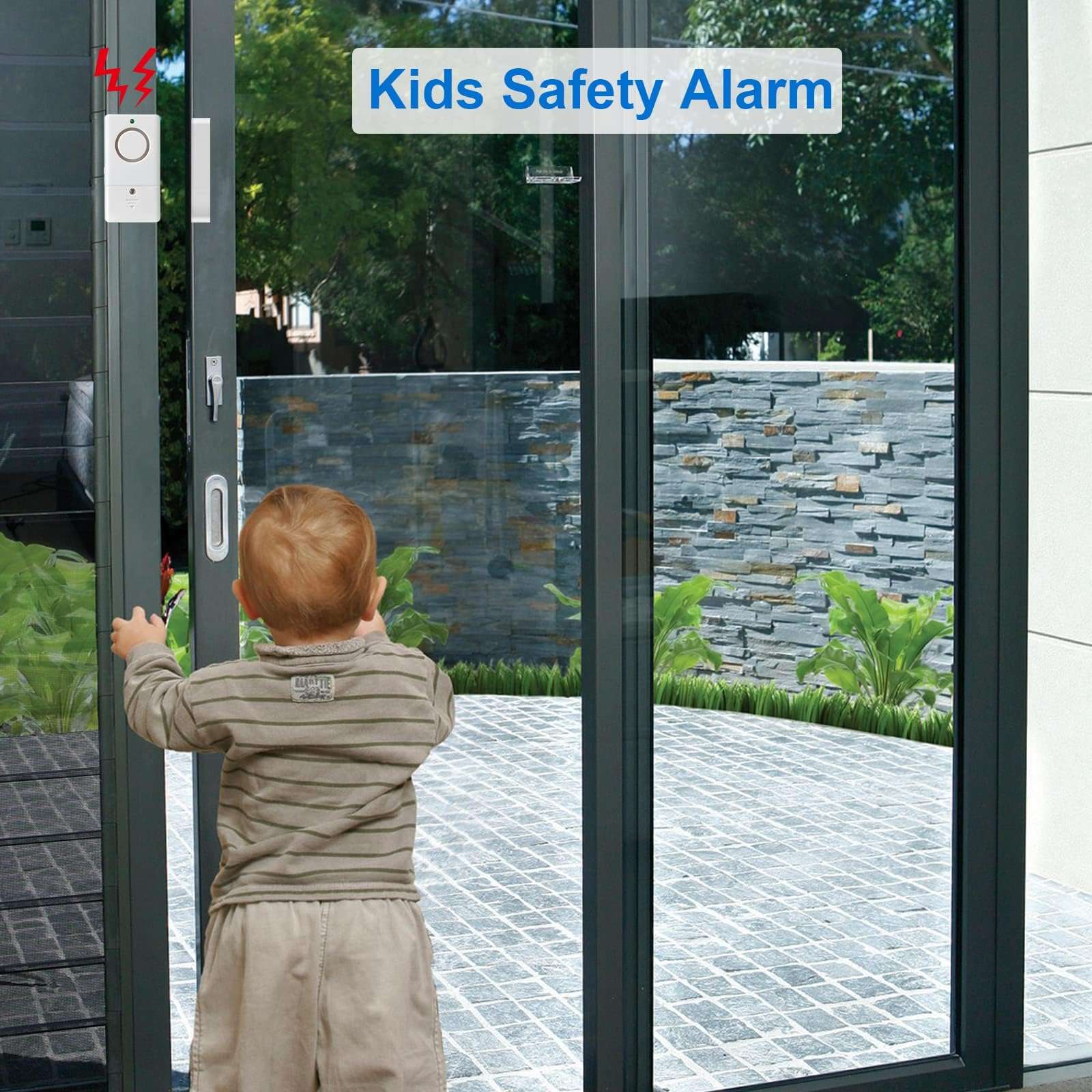 Window Door Alarm for Kids Personal Home Security Alarms with Chime for House, RV, Office, Business Safe 5