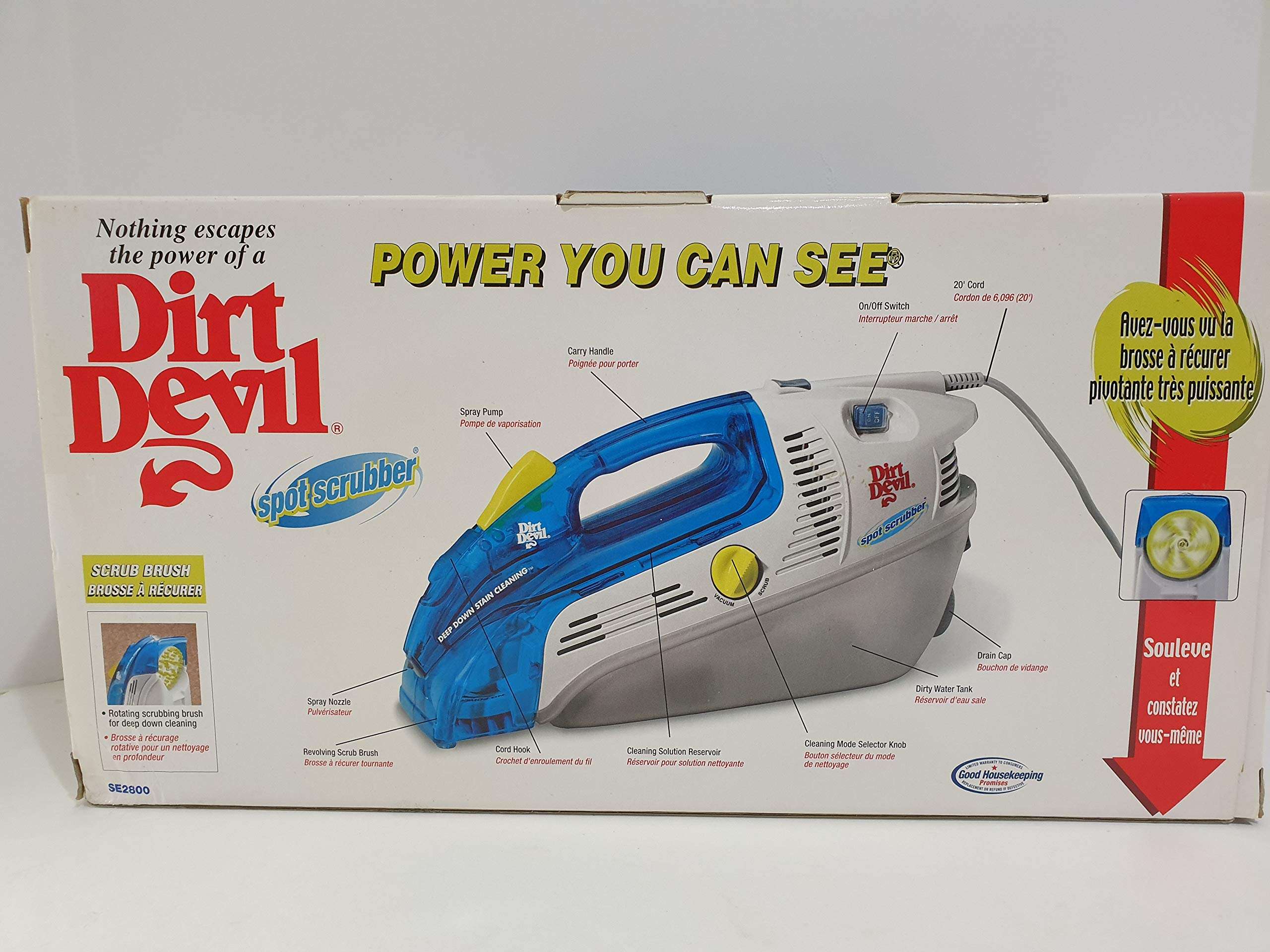 Dirt Devil Spot Scrubber Blue Color 3