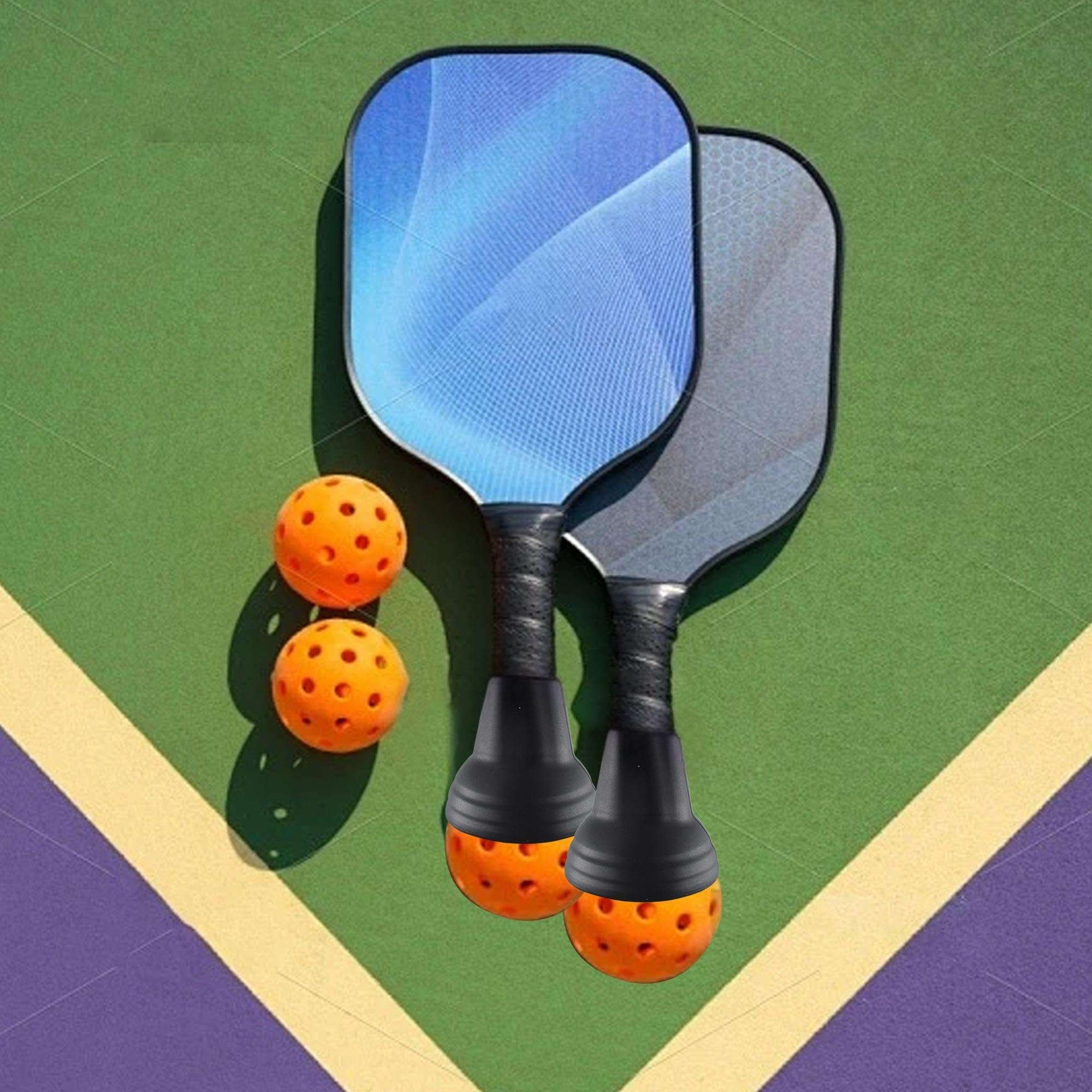 Septe Silicone Pickleball Accessories,Pickleball Ball Retriever,Pickle Grabber（4pcs 4