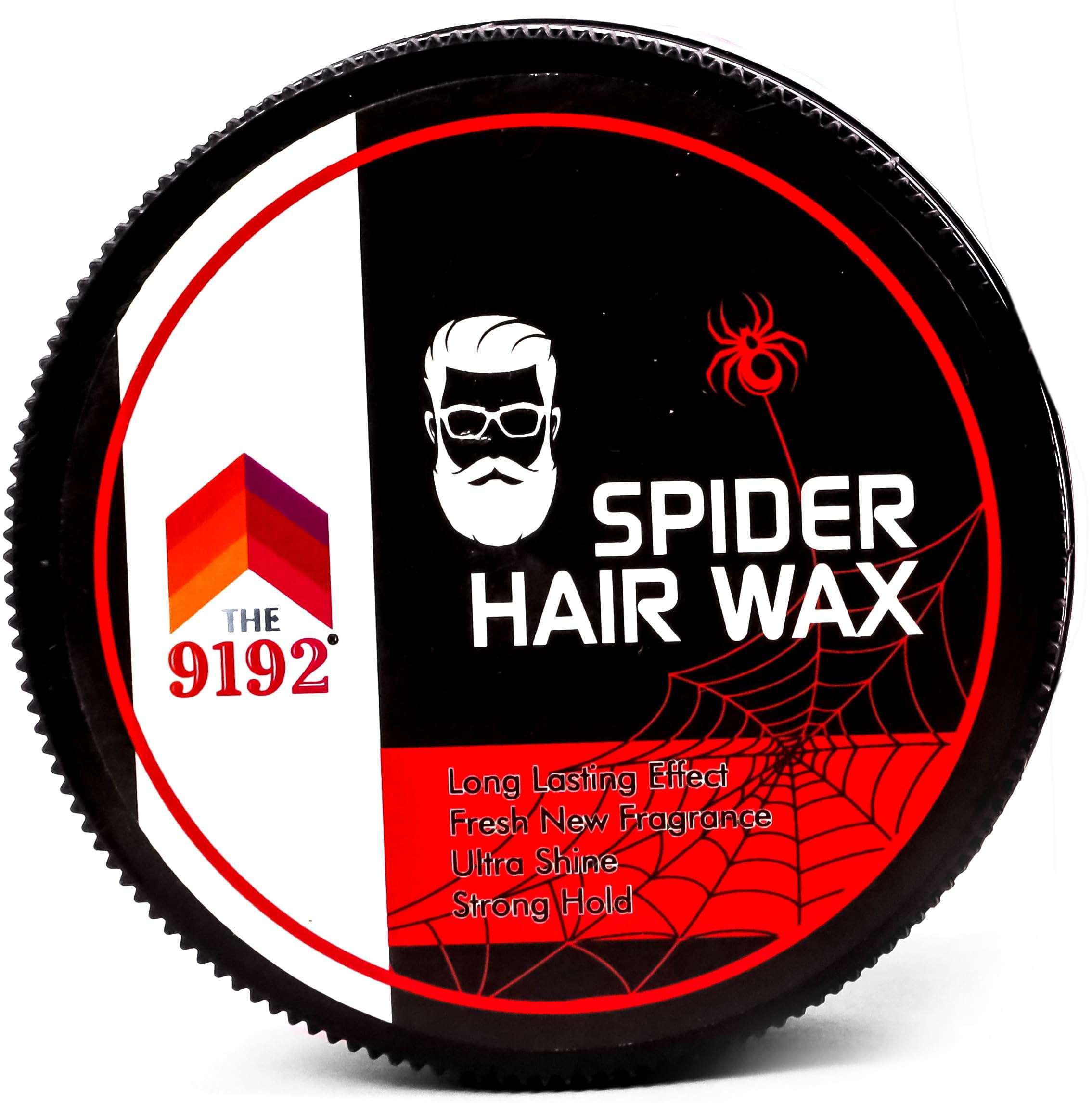 THE 9192 Spider Hair Wax: Strong Hold & Matte Finish - 100ml Jar (Non-Sticky & Easy-to-Wash) (3) 1