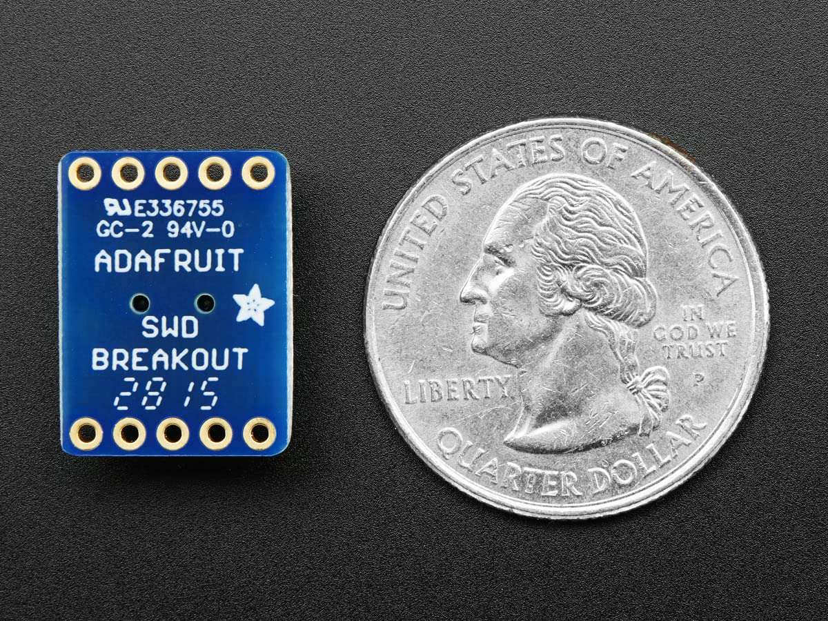 Adafruit SWD Breakout Board [ADA2743] - 2x5 1.27mm Pitch, JTAG/SWD Debugging, No Cables Included 4