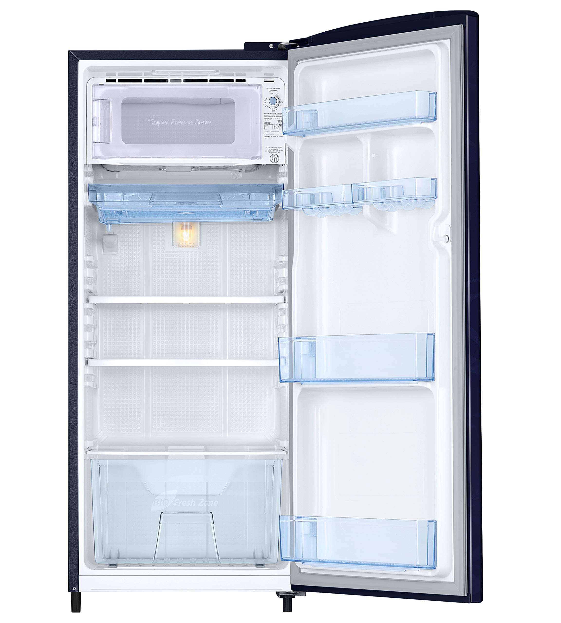 Samsung 192 L 1 Star Direct Cool Single Door Refrigerator (RR19A2YCA6U/NL, Mystic Overlay BLUE, 2022 Model) 2