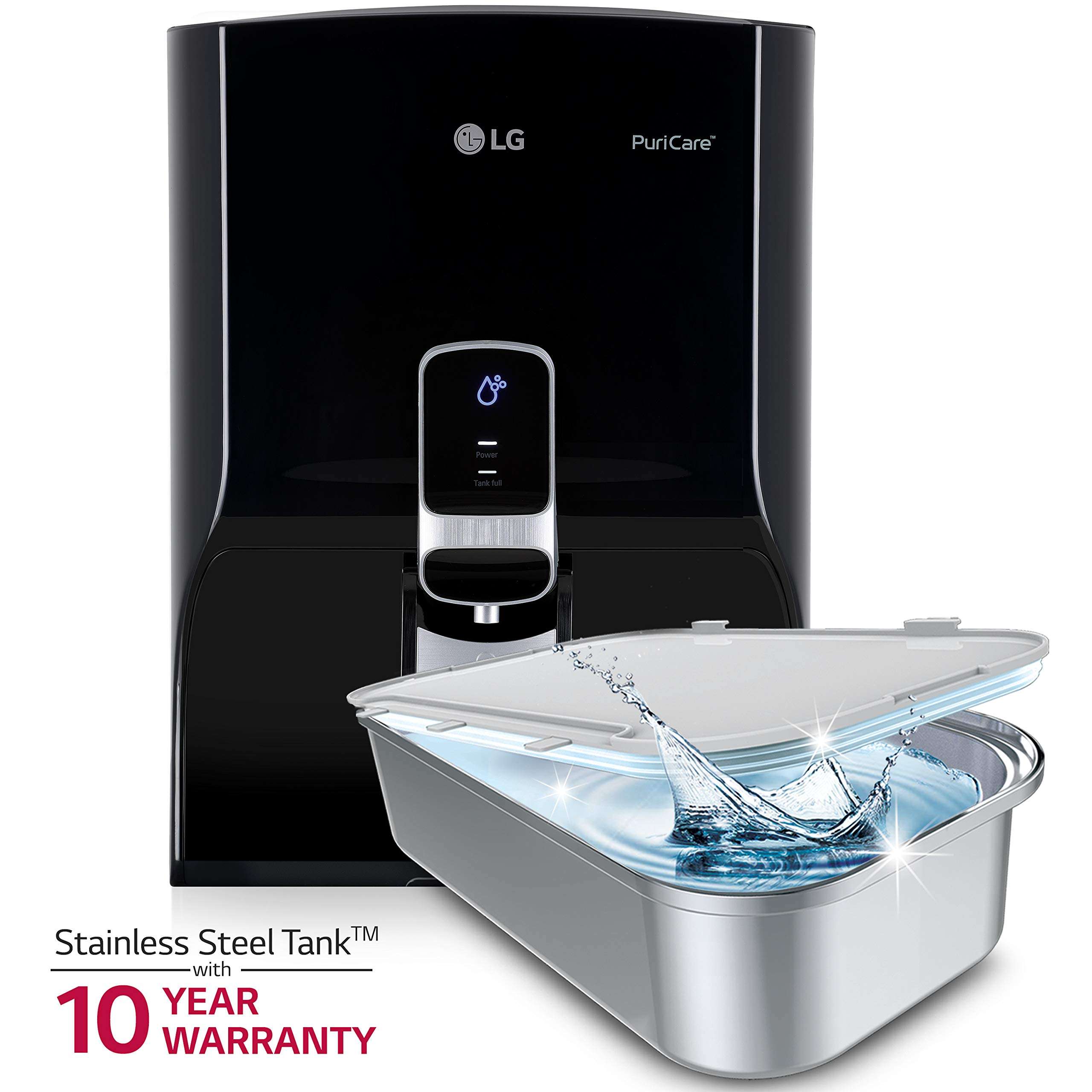 LG Puricare WW140NP RO + Mineral Booster Water Purifier with Dual Protection Stainless Steel Tank 5