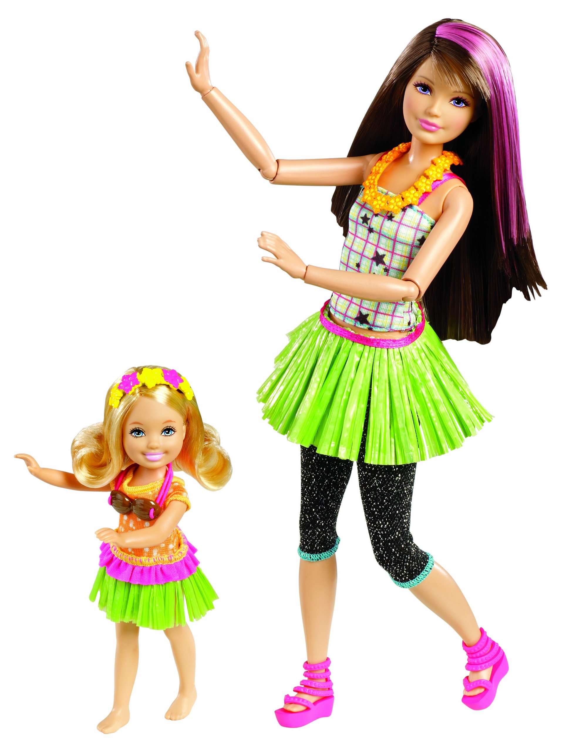 Barbie Sisters Hula Dance Skipper and Chelsea Doll 2-Pack 2