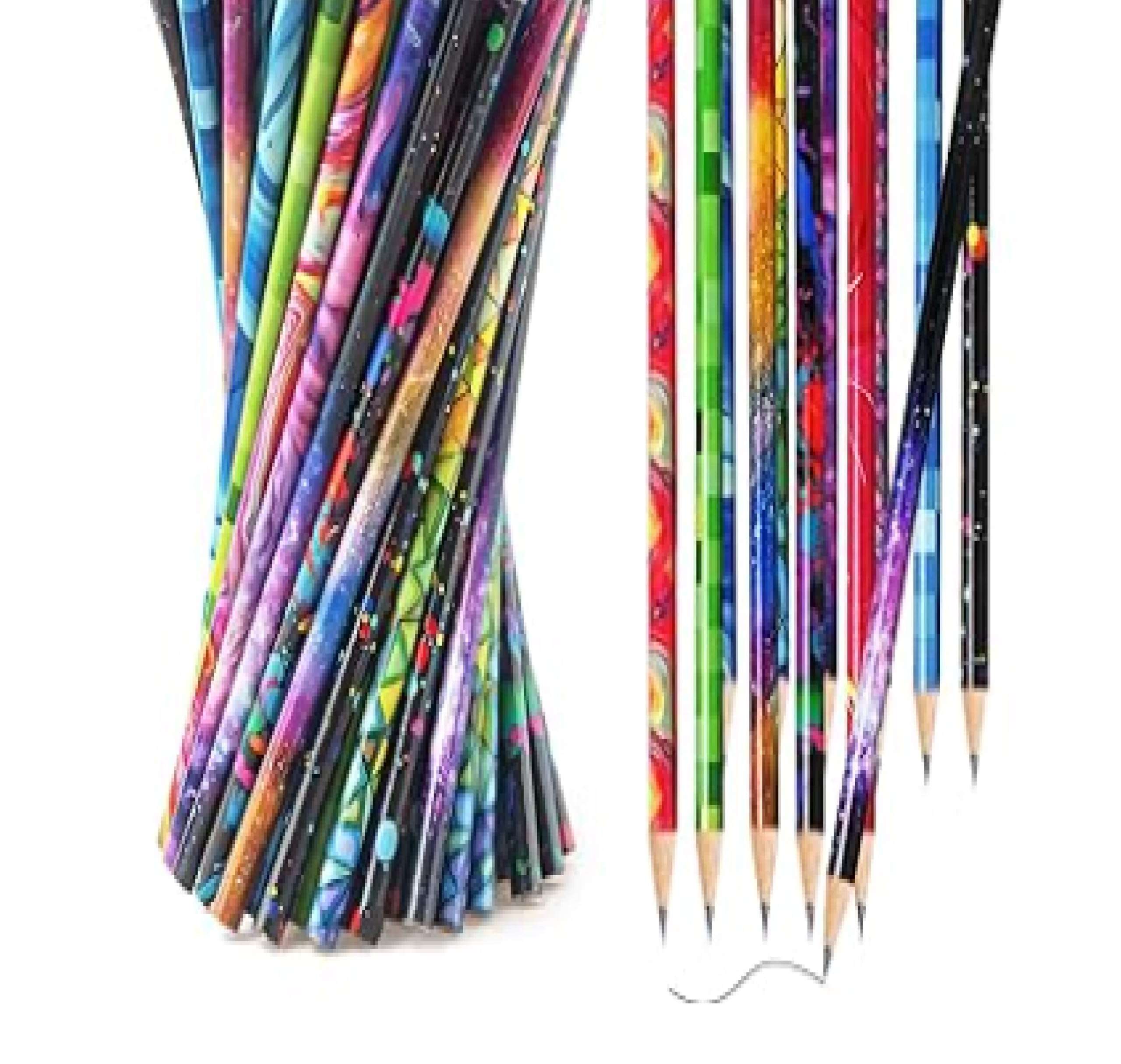 Birthday party Return gift Extra Dark Pencils Thick Strong Grip Pencils, Suitable For School, Kids Art Drawing Drafting Sketching Shading, Black pack cradle cermony baby naming pack (50) 4