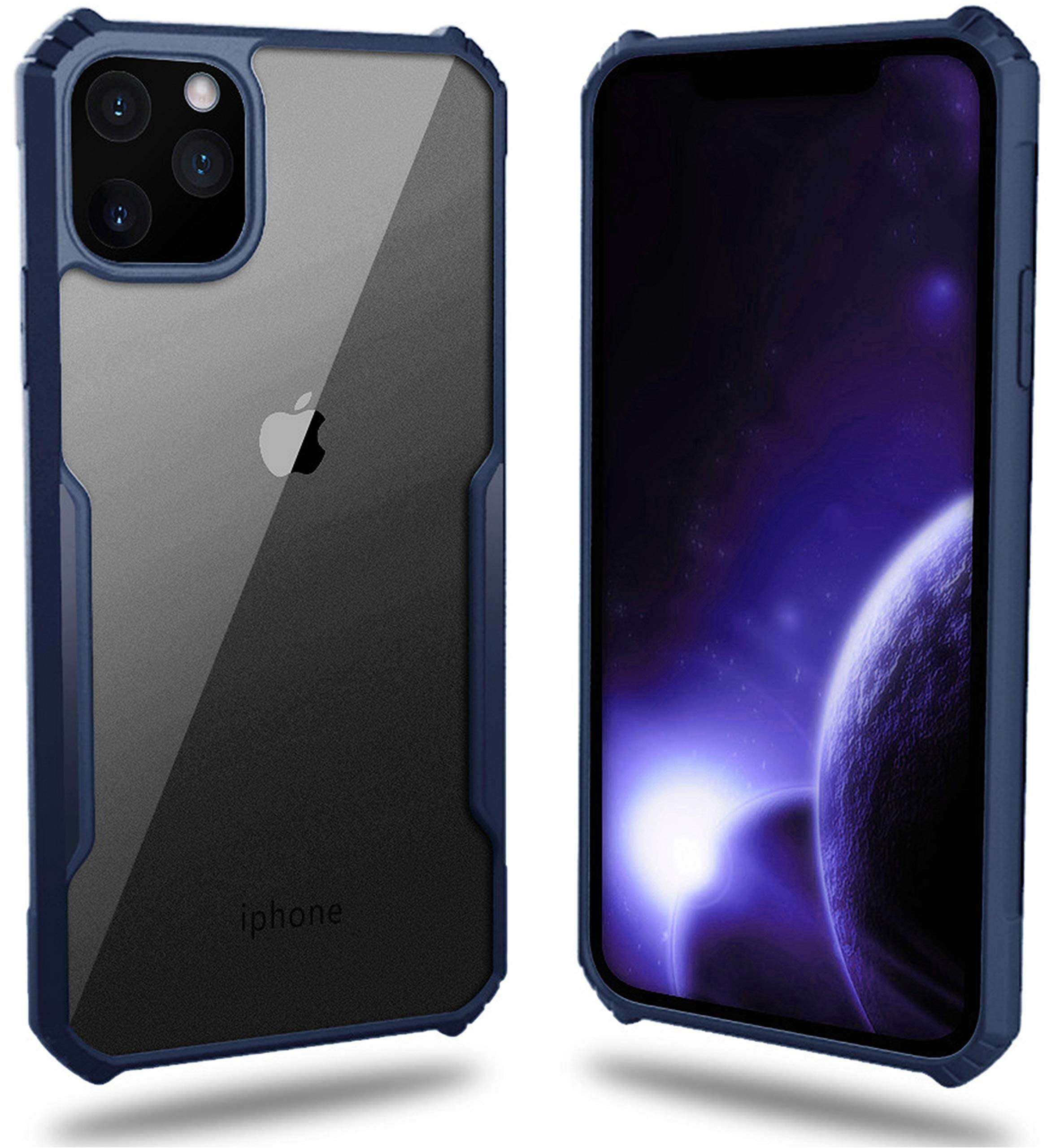 PHONEHEAVEN Crystal Defense Series Mobile Phone Case for iPhone 7 & 8 (Protective & Crystal Clear) - Sapphire 1