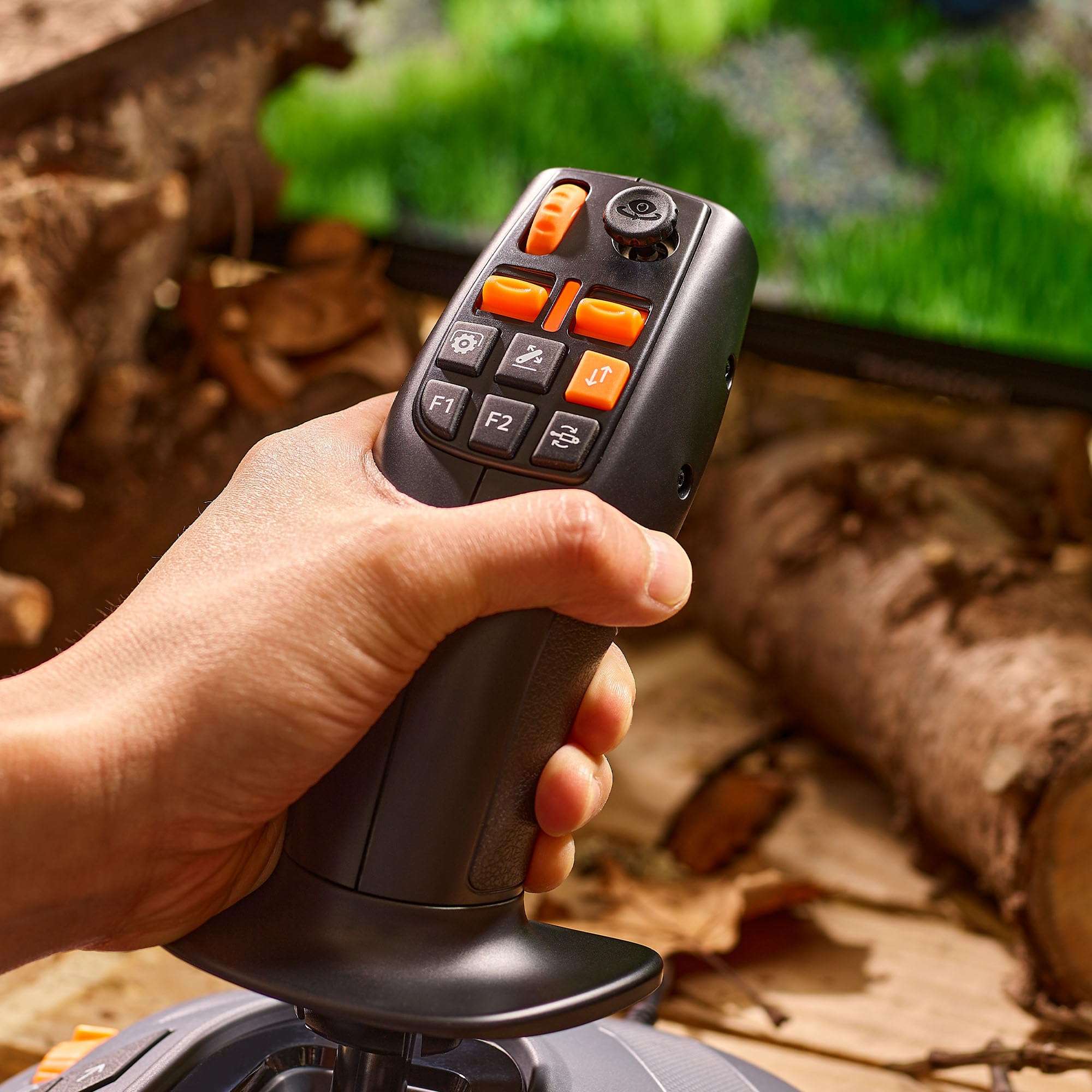 Thrustmaster SimTask Farmstick XBOX Edition, 3-Axis Joystick for Farm Simulation Gaming (Compatible with XBOX & PC) 3