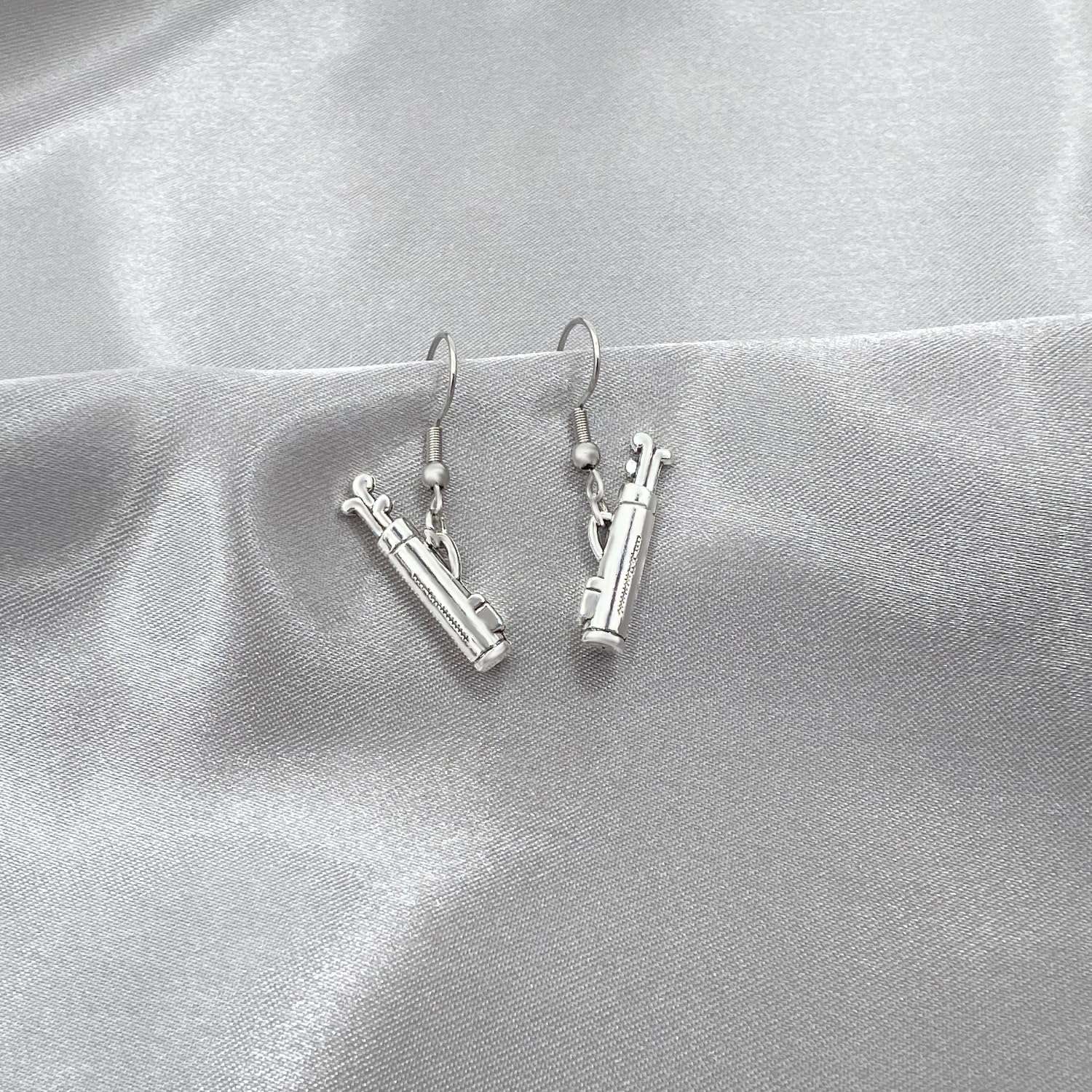 Golf Bag Earrings for Women - Golf Jewerly - Golf Accessories - Golfer Accessory (The Sunday Bag) 5